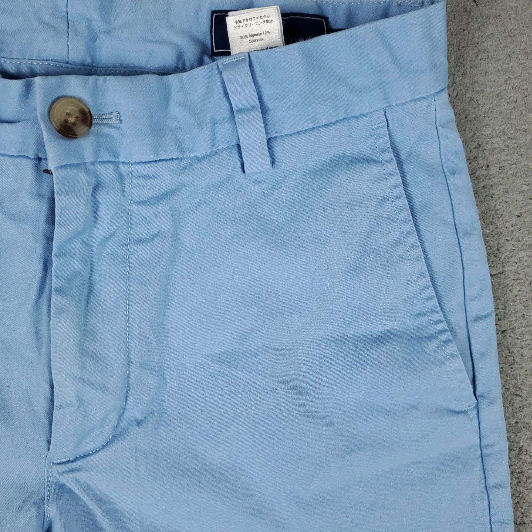 Vineyard Vines VINTAGE Vineyard Vines Mens Shorts 28 Blue Chino Casual Flat Front Cotton Summer Mens Size US 28 / EU 44 - 3 Thumbnail