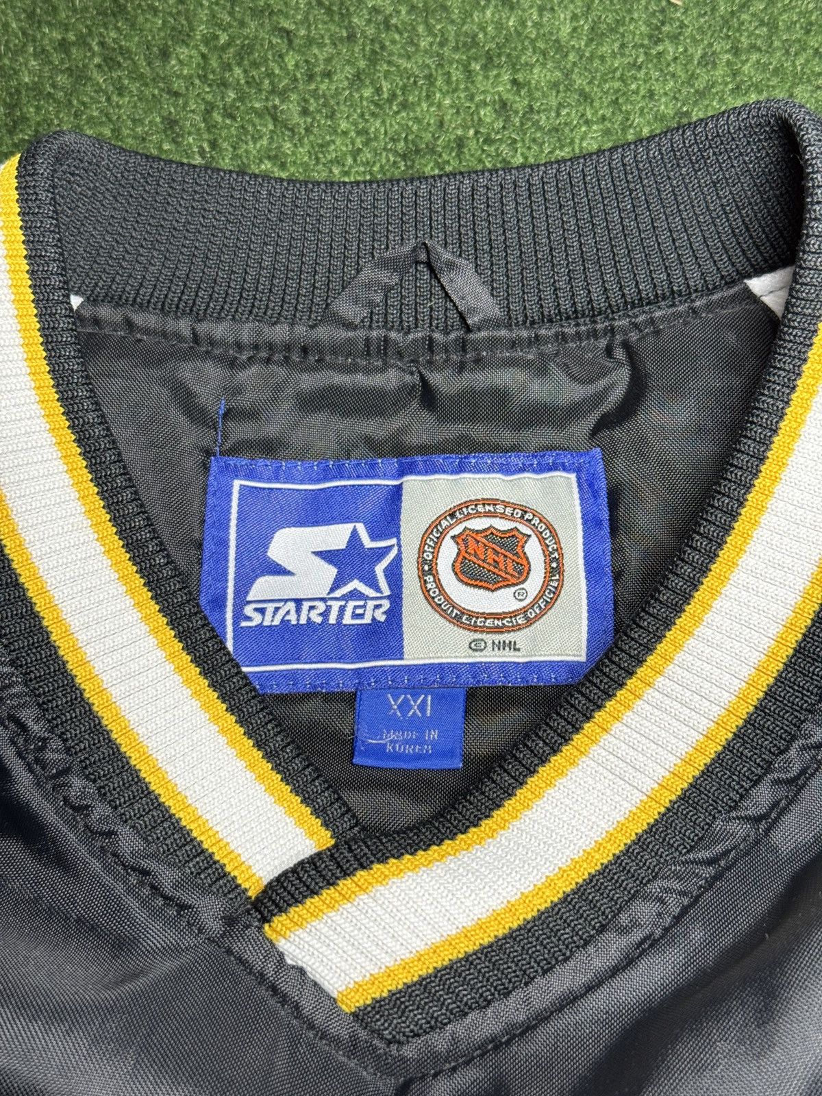 Starter × Vintage Vintage 90s Pittsburgh Penguins Starter Pullover Windbreaker Size US XXL / EU 58 / 5 - 3 Thumbnail