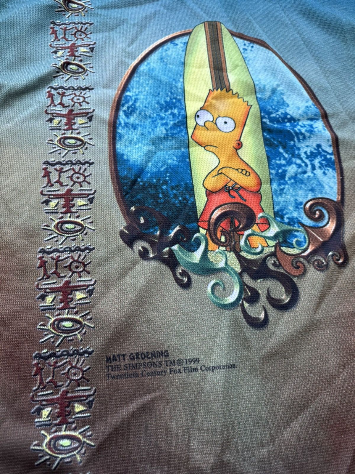 The Simpsons × Vintage Vintage Simpson 1999 rare tee big logo Size US L / EU 52-54 / 3 - 3 Thumbnail