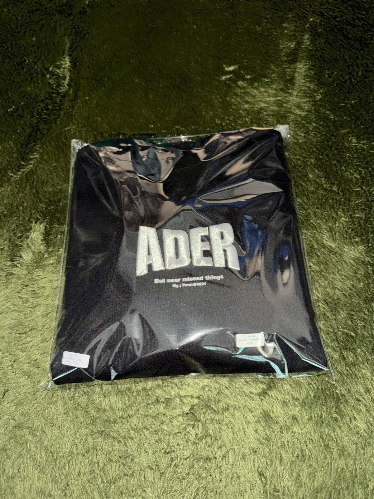 Ader Error [A1] Ader Error 20FW Origin Embroidered Logo Sweatshirt Size US XL / EU 56 / 4 - 12 Thumbnail