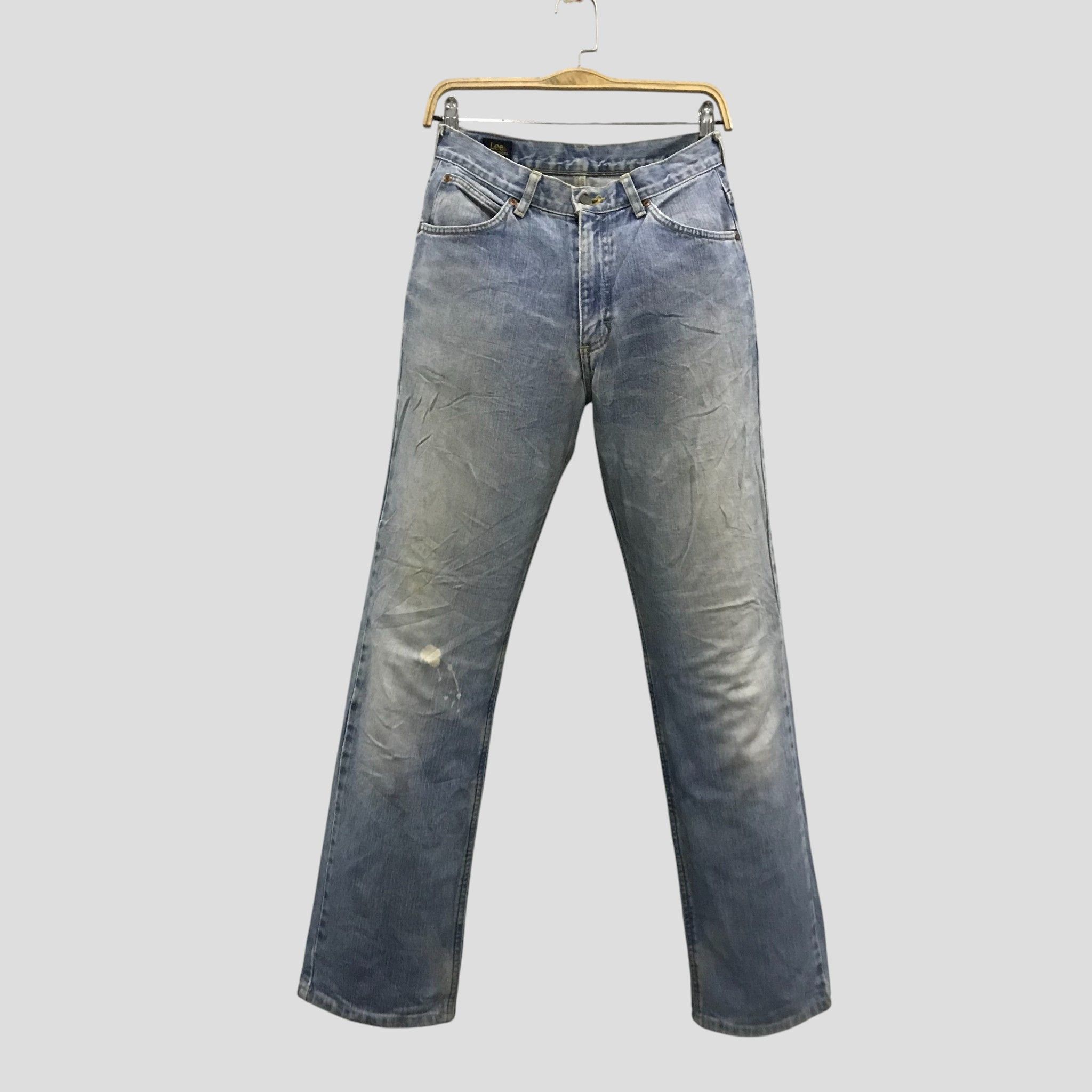 Lee Vintage 90s Lee Light Wash Jeans High Rise Straight Leg Size US 29 - 1 Thumbnail