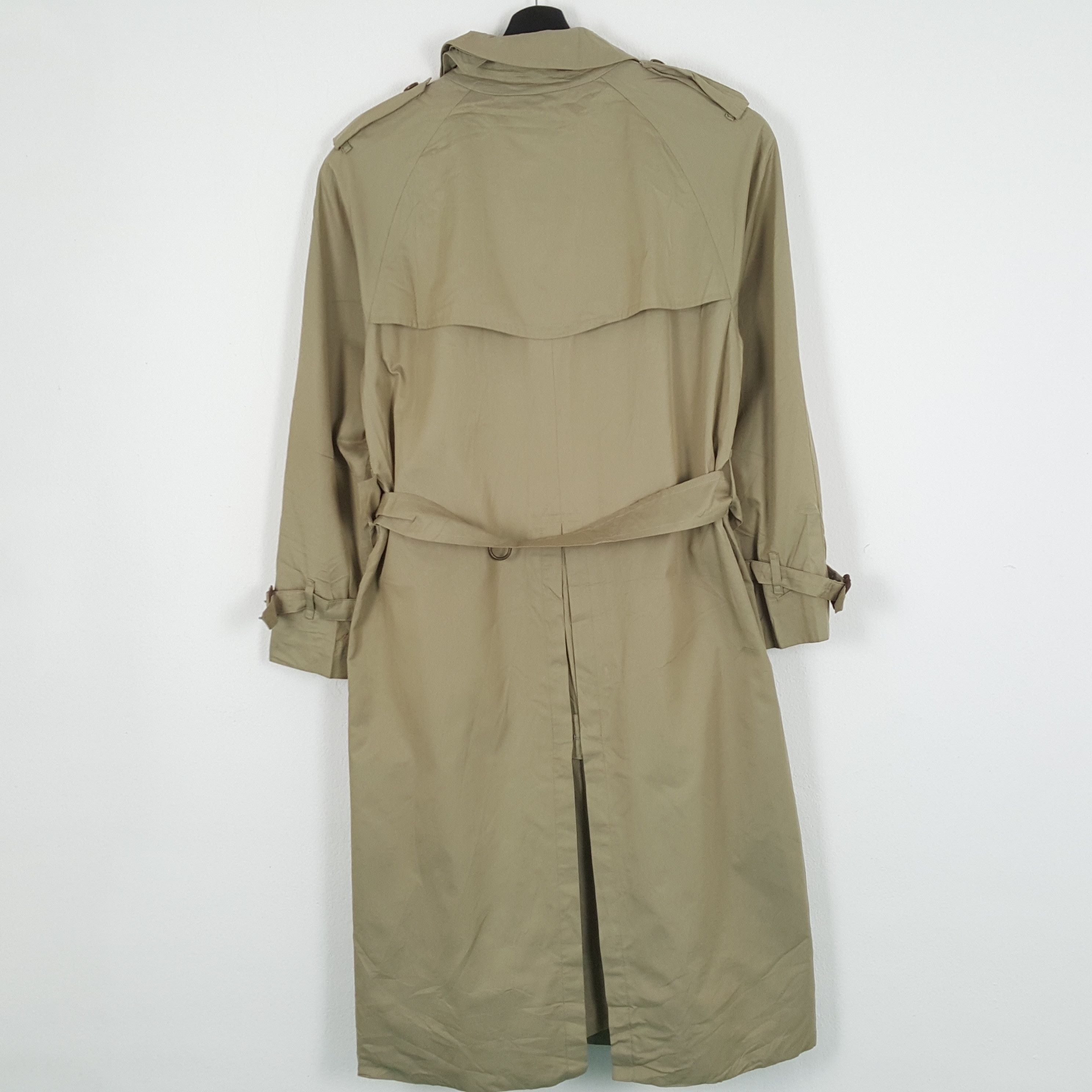 Burberry × Vintage BURBERRY LONDON Luxury Brand Trench Coat Jacket Size US M / EU 48-50 / 2 - 3 Thumbnail
