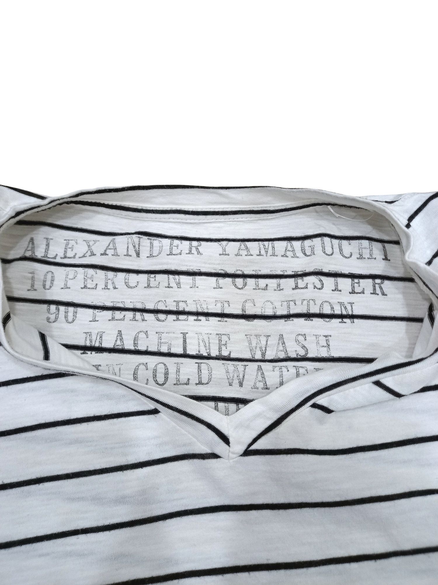 Alexander Yamaguchi Alexander Yamaguchi Designer Stripe Tee Size US M / EU 48-50 / 2 - 4 Thumbnail