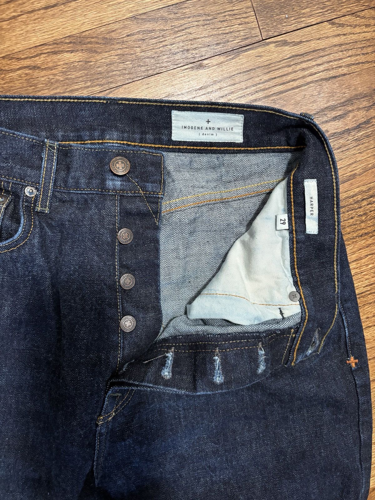 Imogene + Willie Imogene + Willie Harper Jeans Size 29" - 6 Thumbnail