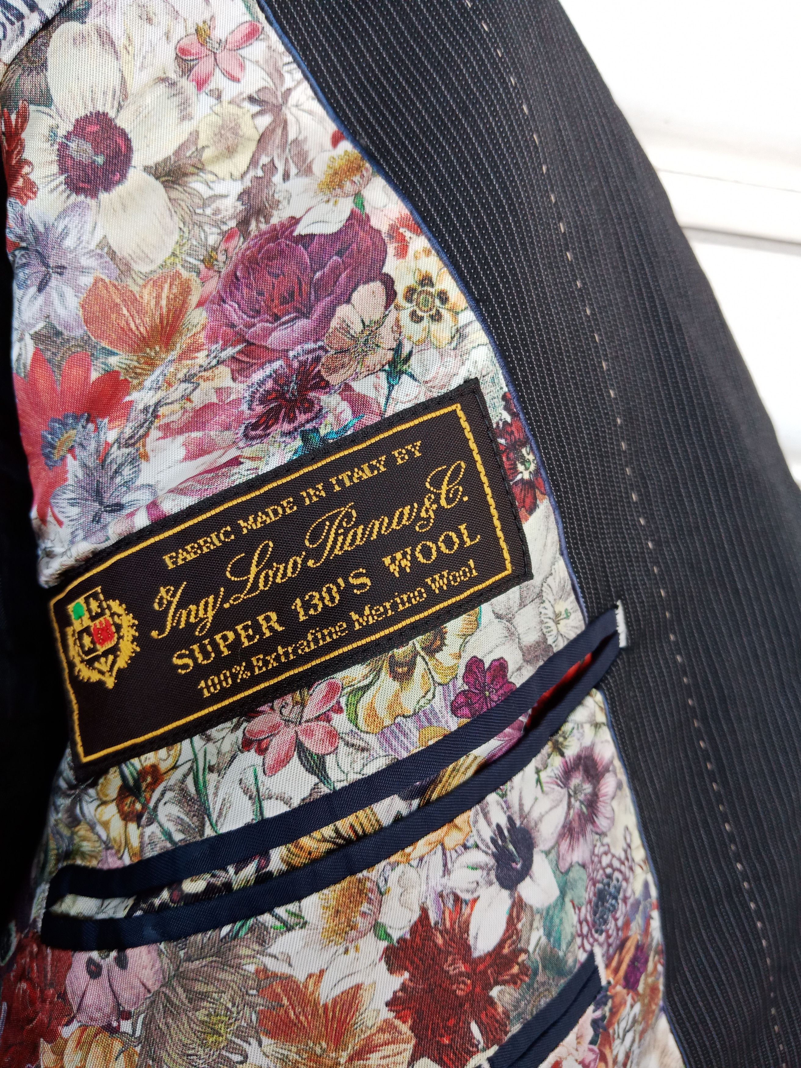 Loro Piana Loro Piana X Paul Smith Super 130's Wool Size US M / EU 48-50 / 2 - 8 Thumbnail