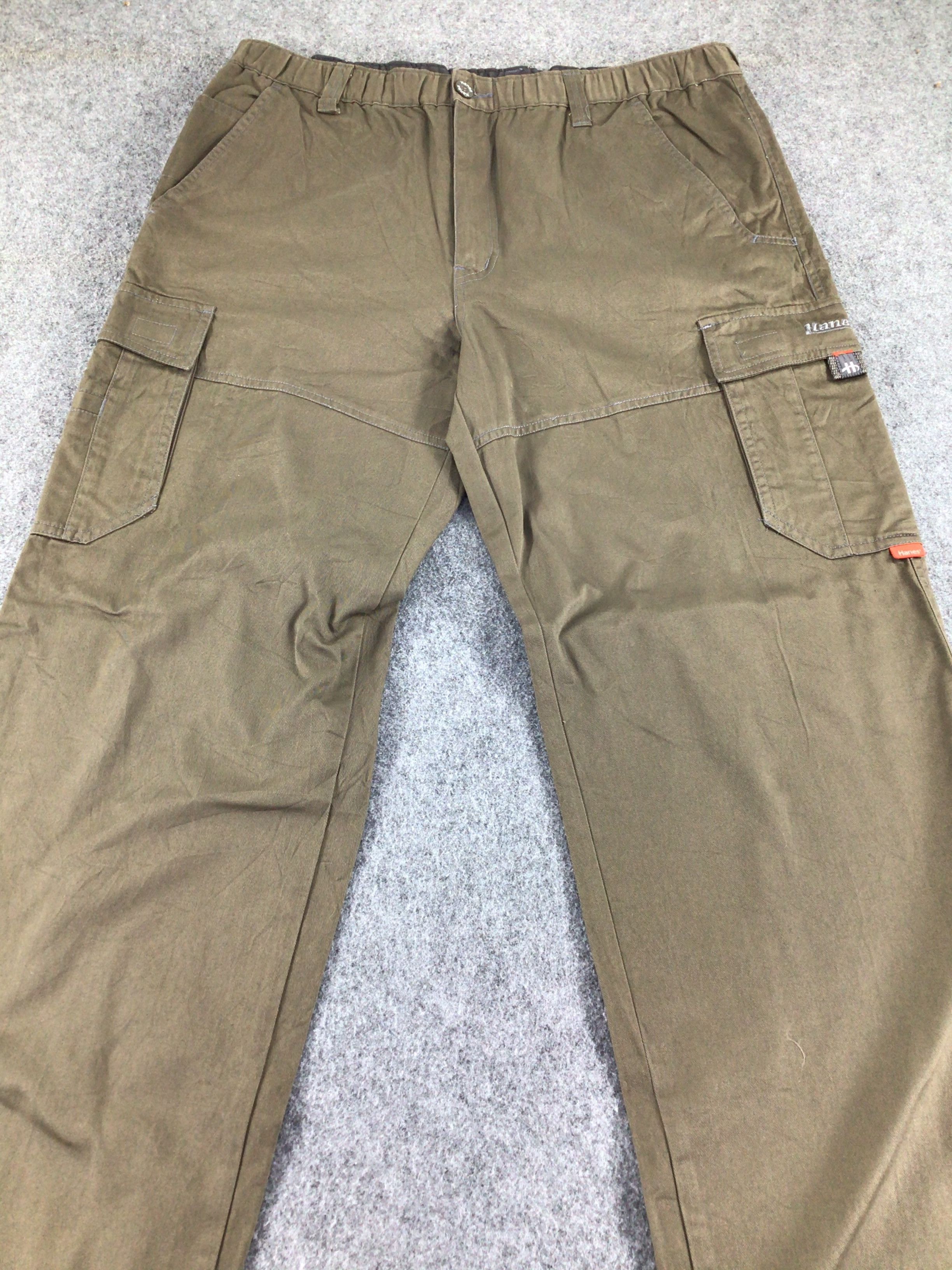 Hanes Hanes Multi Pocket Cargo Pant-J125 Size US 36 / EU 52 - 3 Thumbnail