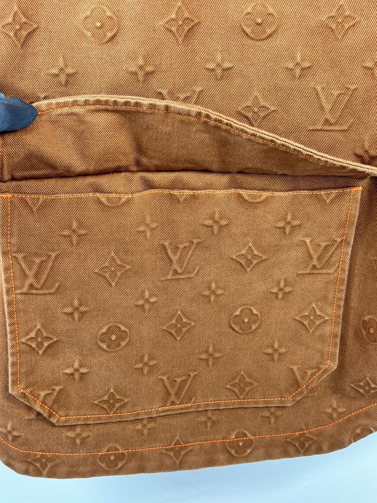 Louis Vuitton x VIRGIL ABLOH MONOGRAM PRINT HOODED WORK JACKET Size US L / EU 52-54 / 3 - 6 Thumbnail