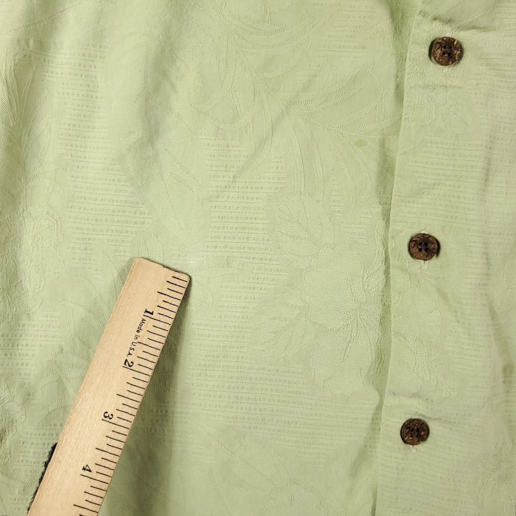 Tommy Bahama VINTAGE Tommy Bahama Shirt Mens XL Green Hawaiian Button-Up Short Sleeve Size US XL / EU 56 / 4 - 5 Thumbnail