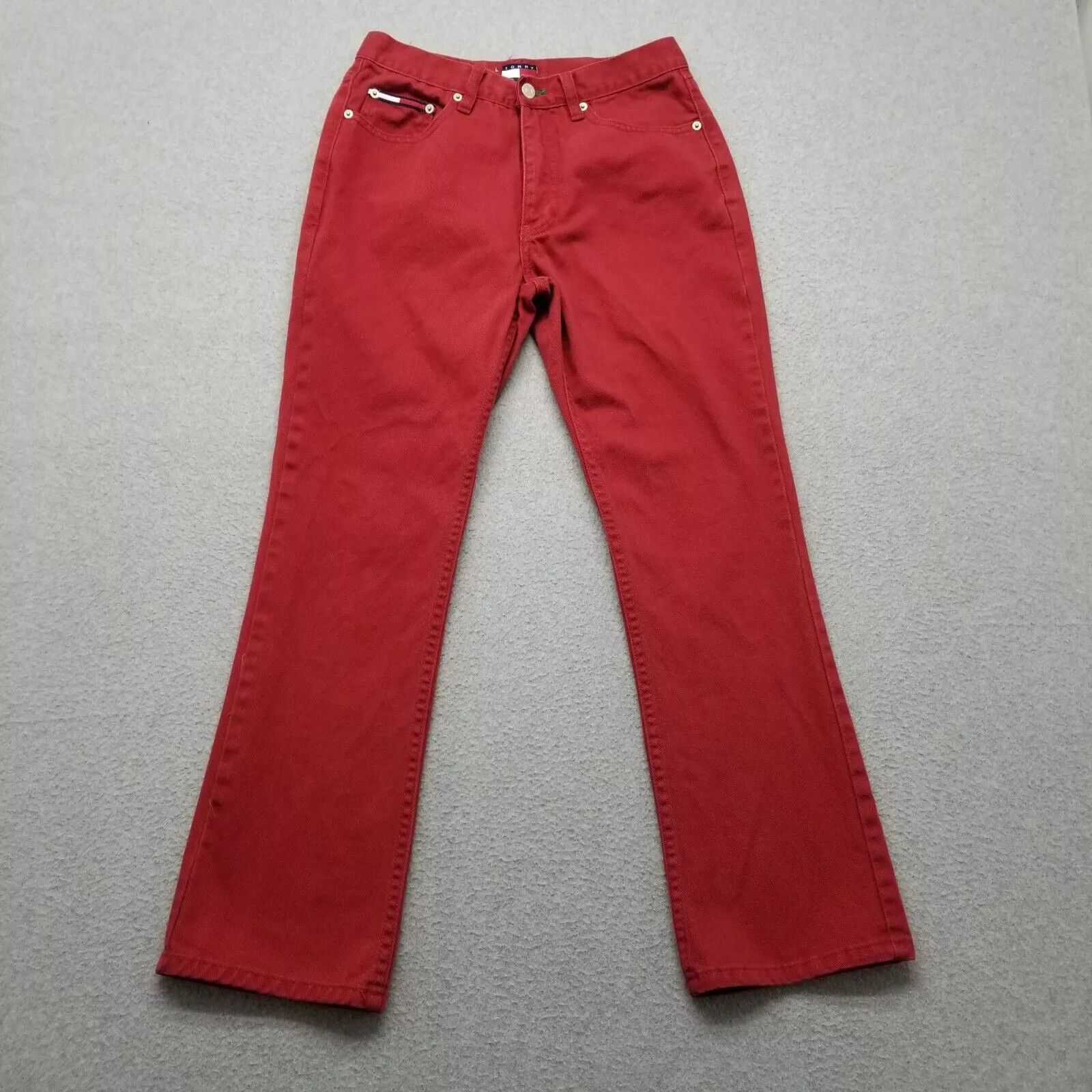Tommy Hilfiger Tommy Hilfiger Jeans Womens 7 Denim Mid Rise Flared 28x28 Size 28" / US 6 / IT 42 - 1 Thumbnail