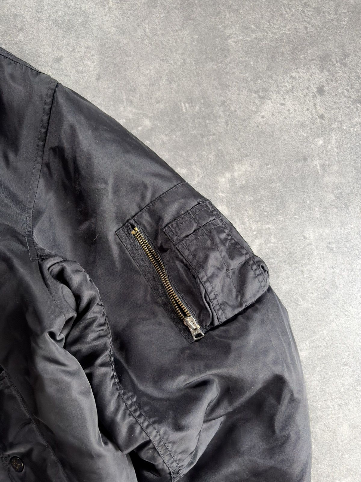 Fostex Garments Fostex Garments MA-1 Vintage Baggy Bomber Jacket XL Size US XL / EU 56 / 4 - 5 Thumbnail