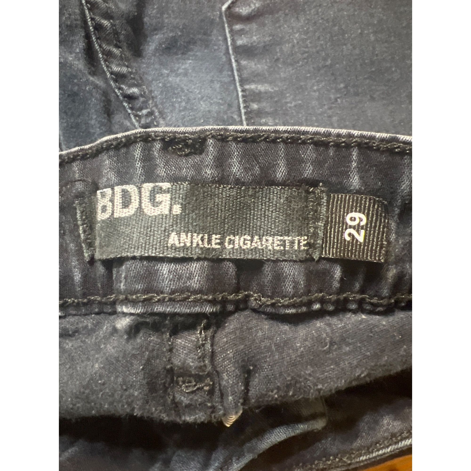 Bdg BDG Urban Outfitters Ankle Cigarette Jeans Size 29 Dark Blue Size 29" - 4 Thumbnail