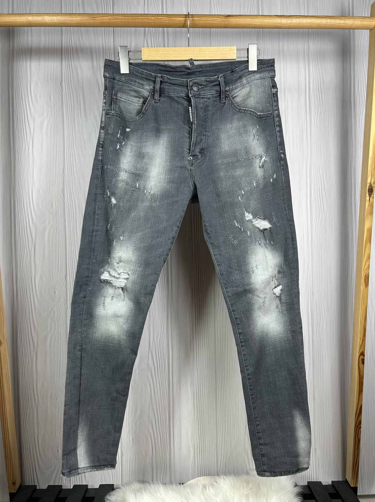 DSQUARED2 スリム 48 Dsquared2 Dsquared2 Slim Jean Stretch Pants Size 48 Italy