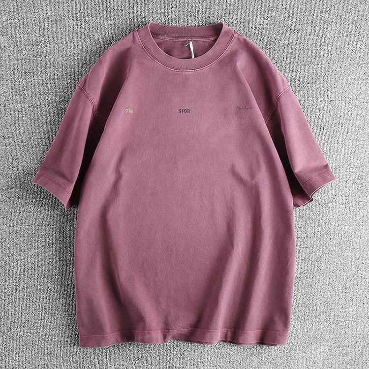 Japanese Brand Heavy Washed Old Vintage Thick Crew Neck Oversized Tee Size US L / EU 52-54 / 3 - 1 Thumbnail