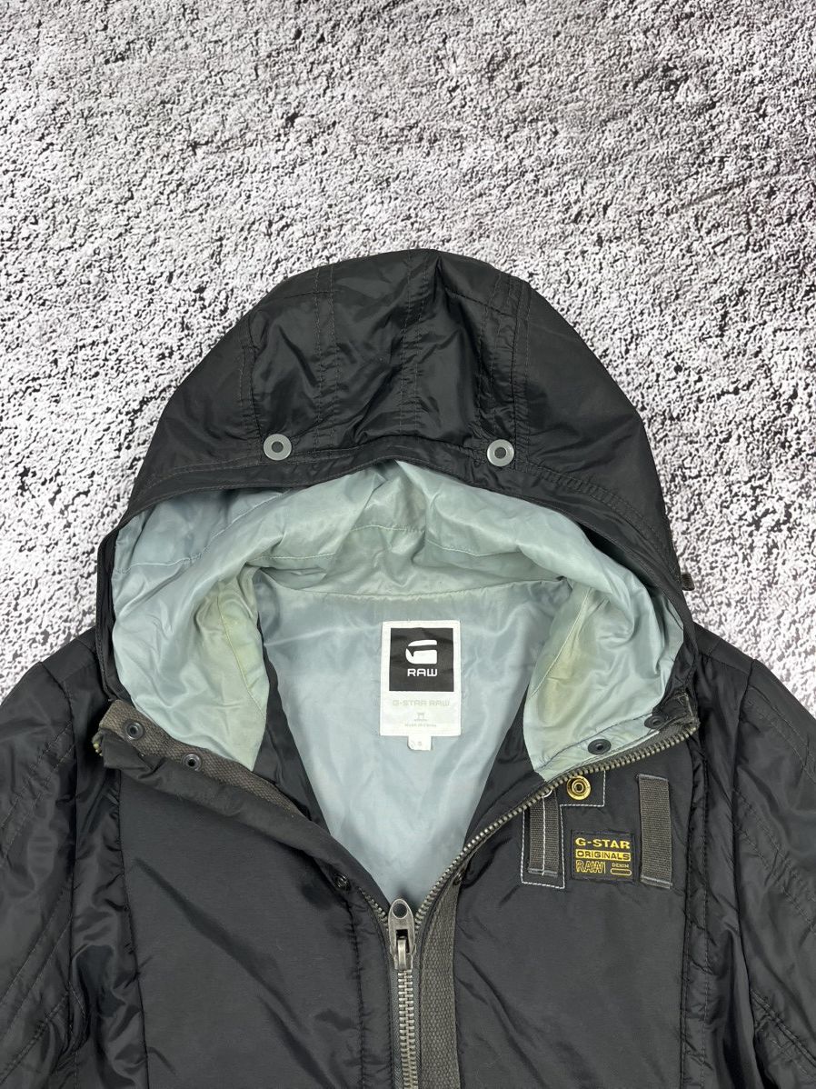 G-Star Vintage Y2K G Star Raw Modern Flight Hooded overshirt jacket Size US S / EU 44-46 / 1 - 4 Thumbnail