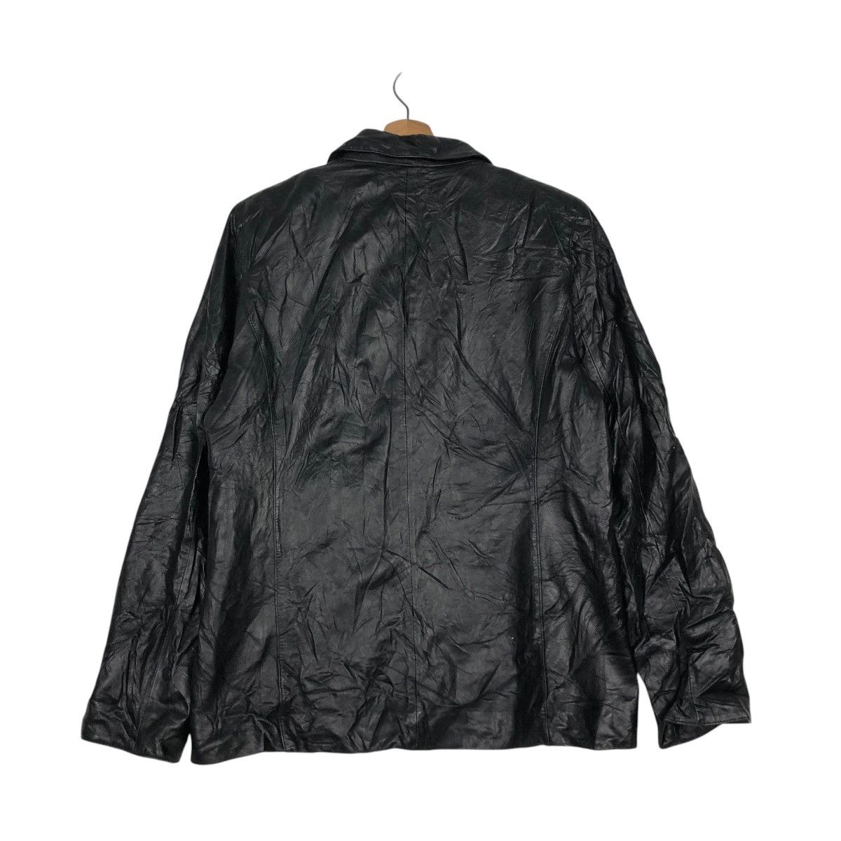 Japanese Brand 🔥VINTAGE LEATHER JACKET BIKER JUBIEN TOKYO FUR ISSEY MIYAKE Size US L / EU 52-54 / 3 - 10 Thumbnail