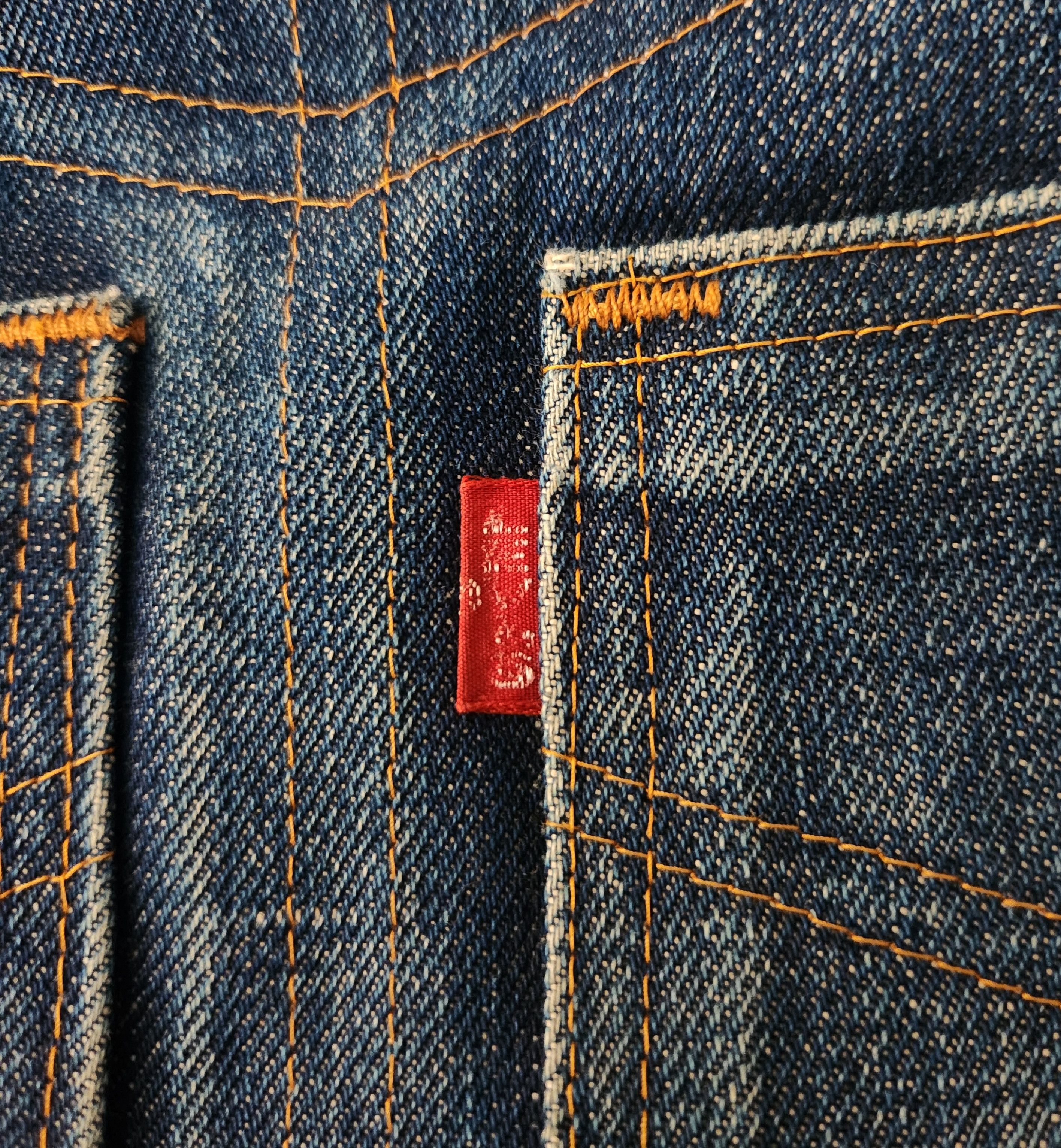 Levi's × Vintage Levi's True Vintage Red Tab Bog E Selvedge denim Jeans Bag Size ONE SIZE - 4 Thumbnail
