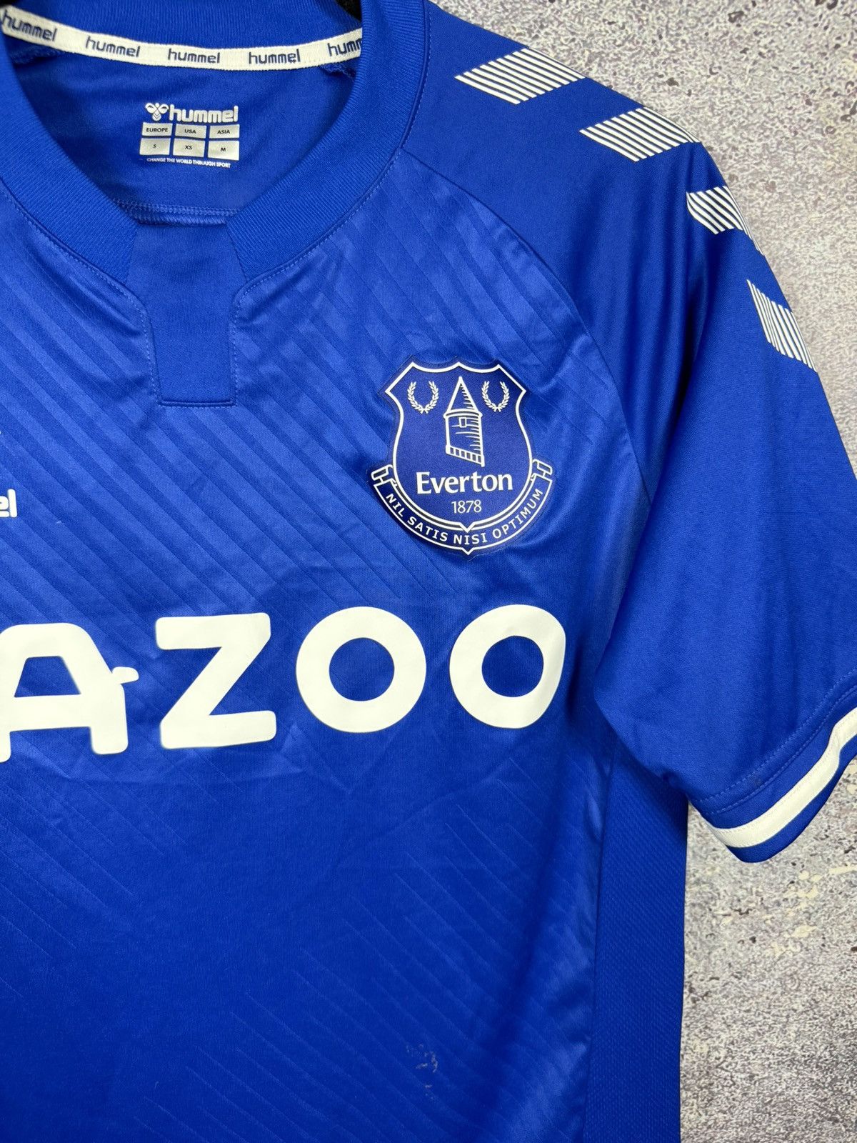 Vintage Vintage Everton 2020/21 Hummel Soccer Jersey Blokcore Small Size US S / EU 44-46 / 1 - 6 Thumbnail
