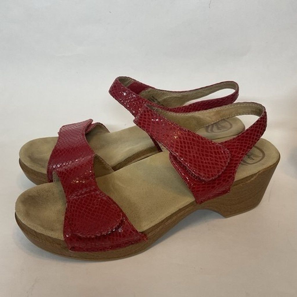 Dansko Dansko BalanceSnake Leather Platform Sandals Women 41/US9.5M Size US 11 / IT 41 - 10 Thumbnail