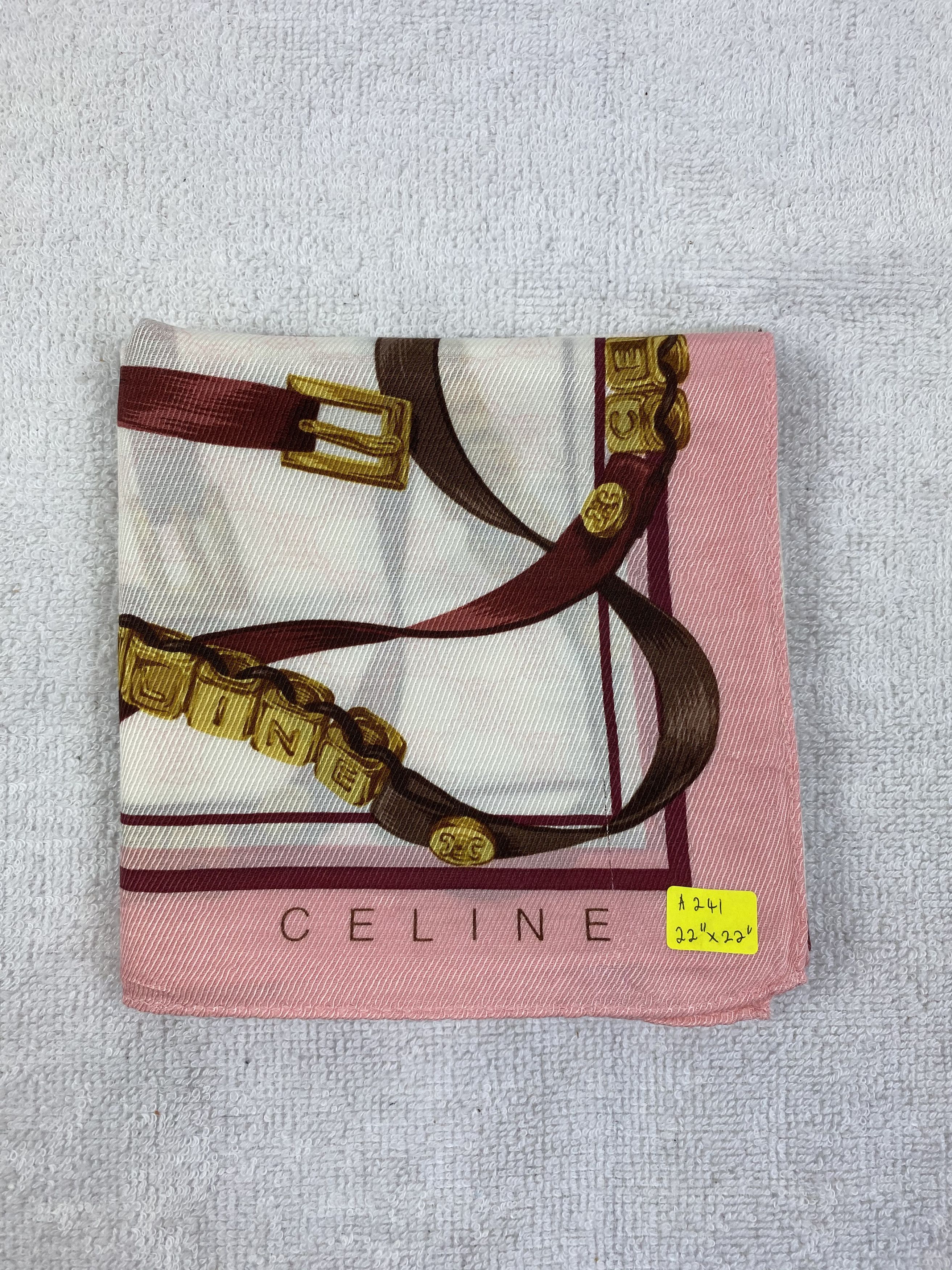 Celine Celine Handkerchief / Bandana / Neckerchief Size ONE SIZE - 6 Thumbnail