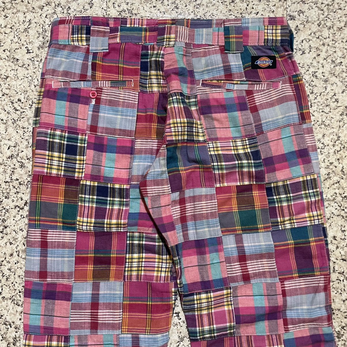 Beams Plus RARE BEAMS x Dickies Patchwork Madras Plaid Trousers Size US 30 / EU 46 - 12 Thumbnail