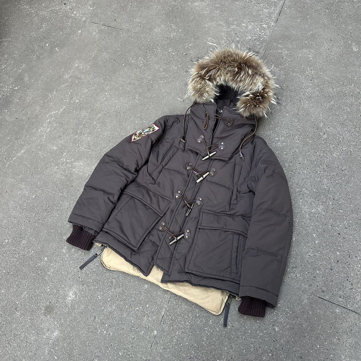 Beauty Beast Rare 2007 Dsquared 2 Racoon Real Fur Alaska Down Jacket Size US M / EU 48-50 / 2 - 12 Thumbnail