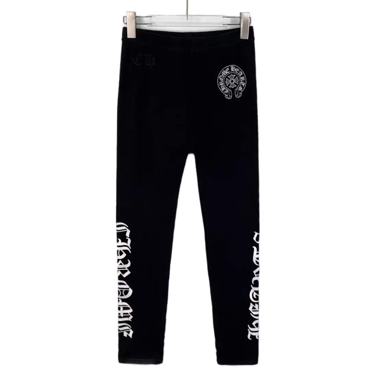 Chrome Hearts Chrome Hearts Black Pants S Women Size 26" / US 2 / IT 38 - 1 Thumbnail