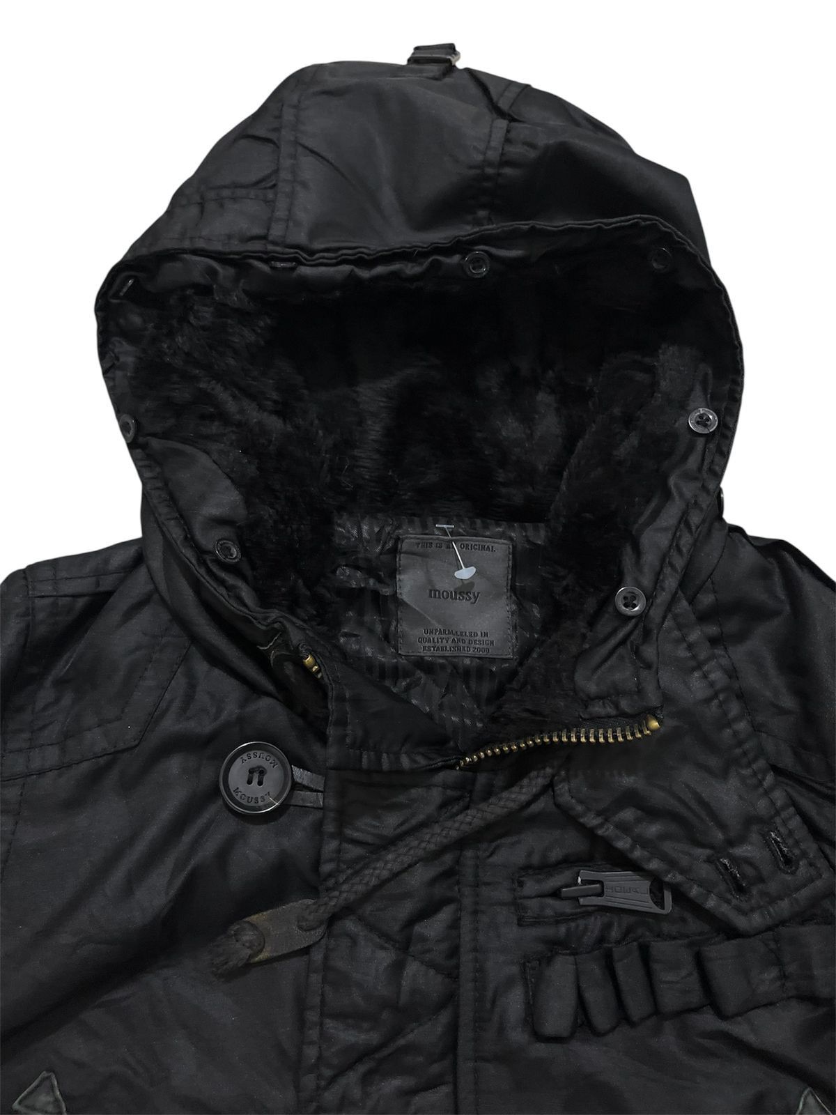 Japanese Brand Moussy Military Parka Jacket Size US M / EU 48-50 / 2 - 7 Thumbnail