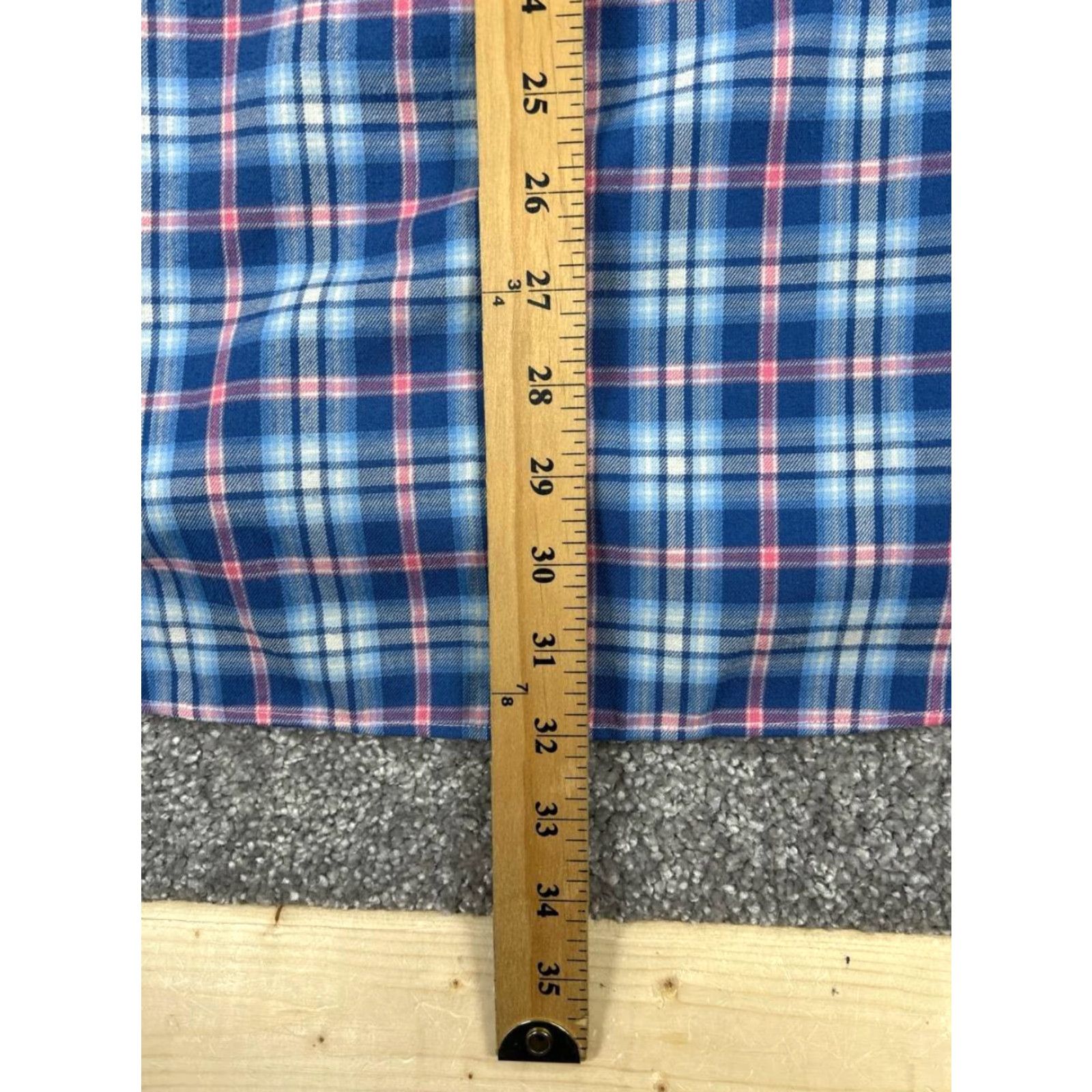 Vineyard Vines Vineyard Vines Tucker Shirt Mens XL Blue Plaid Button Up Size US XL / EU 56 / 4 - 8 Thumbnail