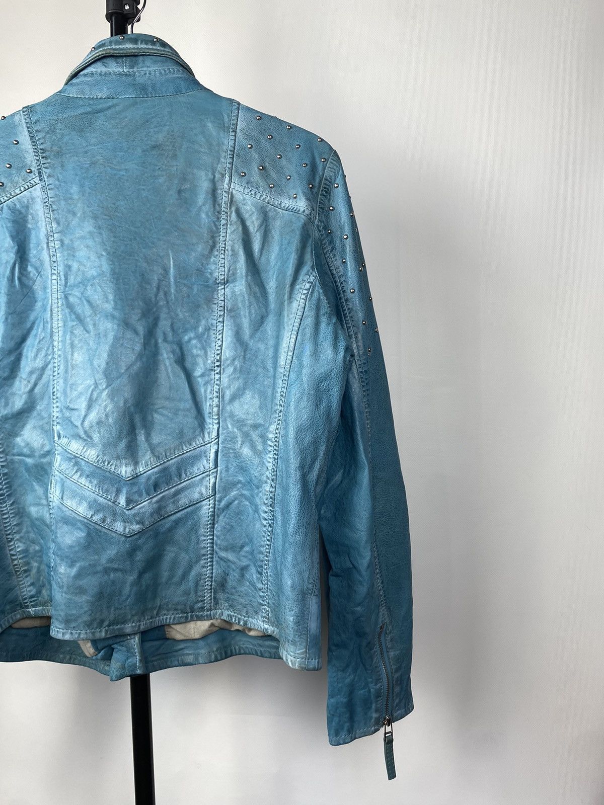 Japanese Brand Vintage Gipsy Japanese Leather Jacket Motorcycle Racing Size XL / US 12-14 / IT 48-50 - 13 Thumbnail