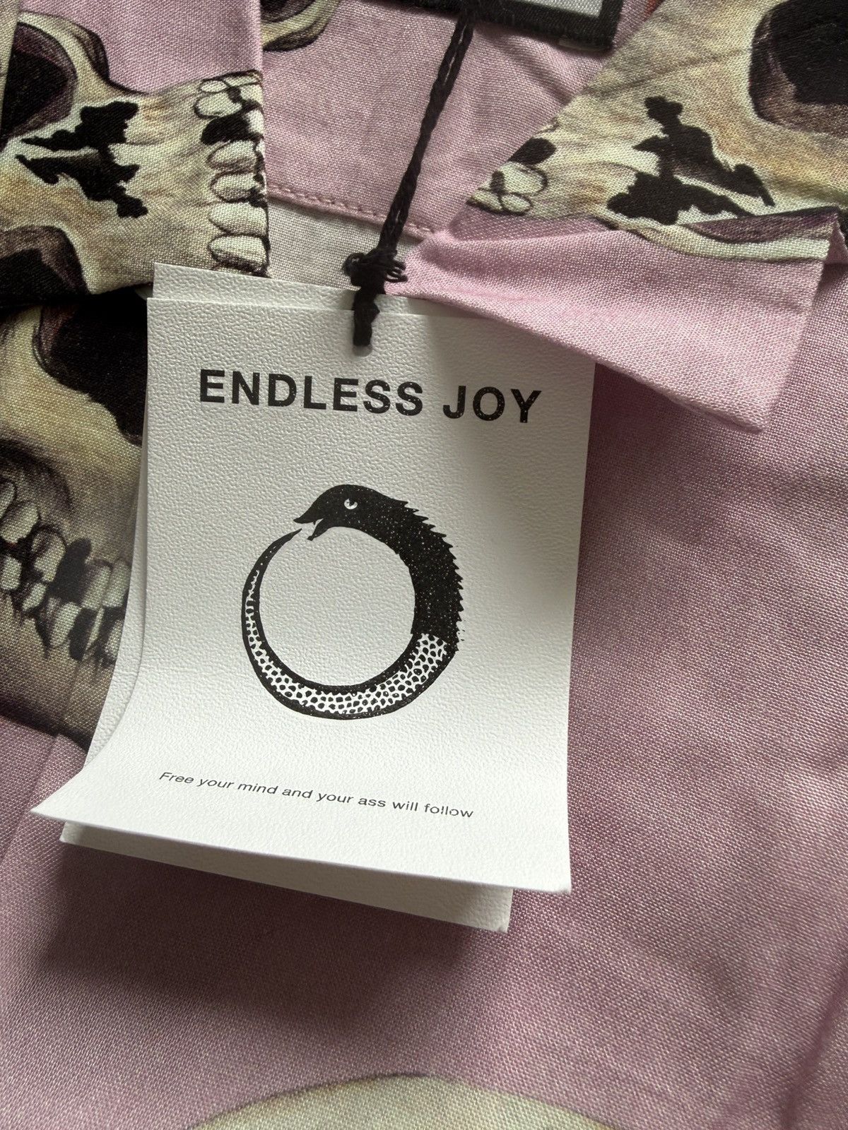 Endless Joy endless joy pink rayon button-up ss shirt Size US L / EU 52-54 / 3 - 3 Thumbnail