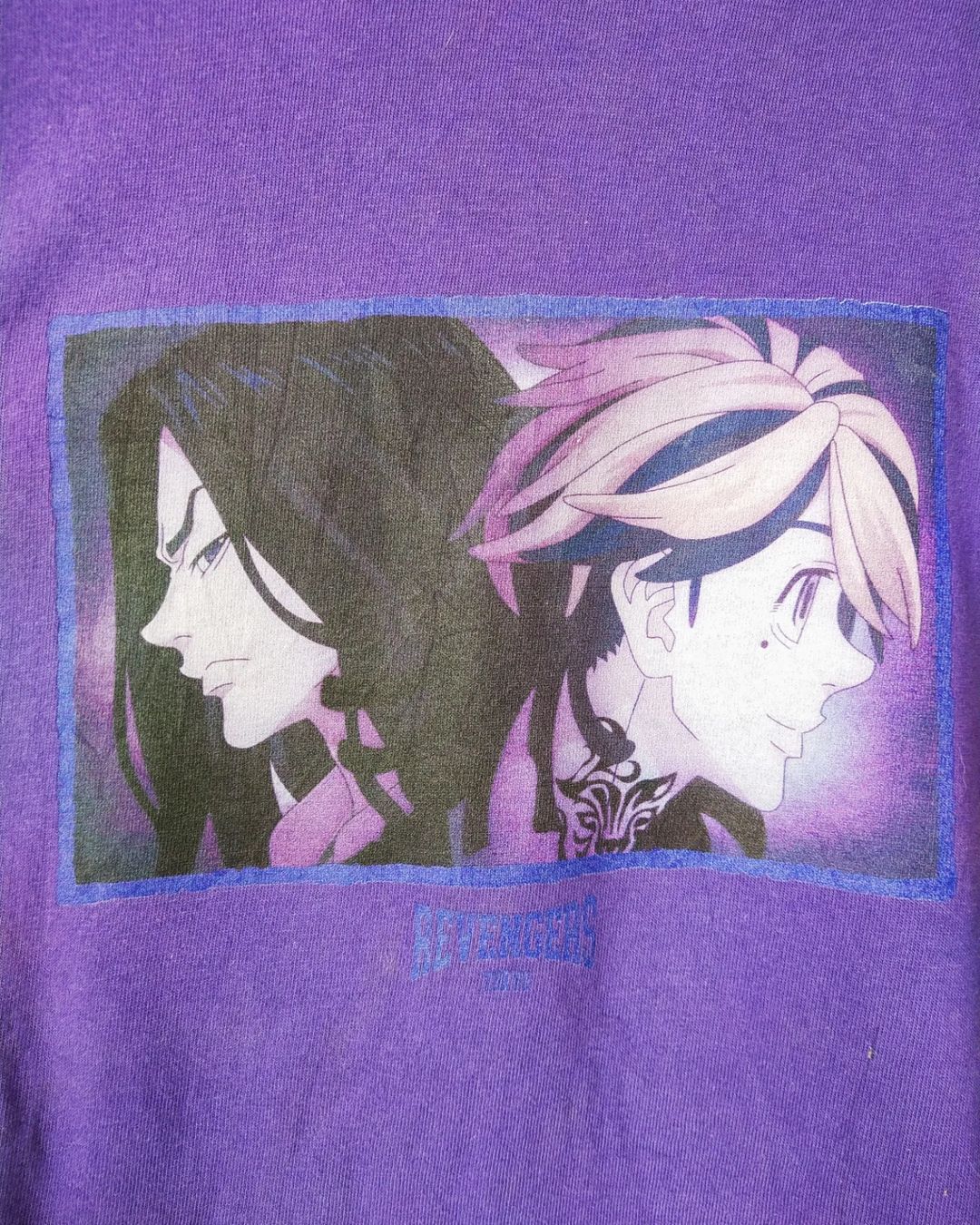 Anime × Japanese Brand Tokyo Revengers x R4G Baji Kazutora Anime Longsleeve Size US XL / EU 56 / 4 - 2 Thumbnail