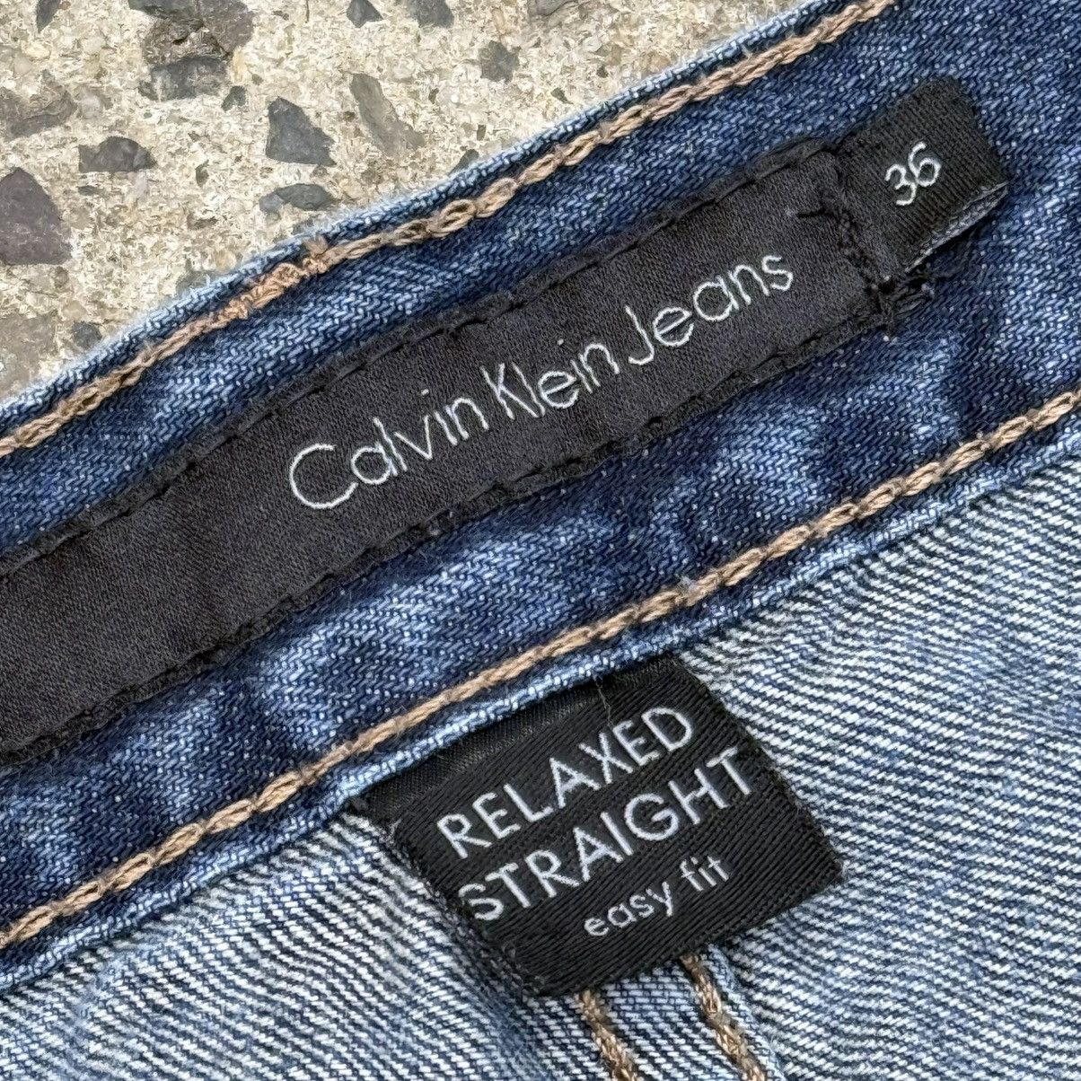 Calvin Klein Calvin Klein Jeans Men’s 36 Relaxed Straight Fit Baggy Denim Size US 36 / EU 52 - 7 Thumbnail