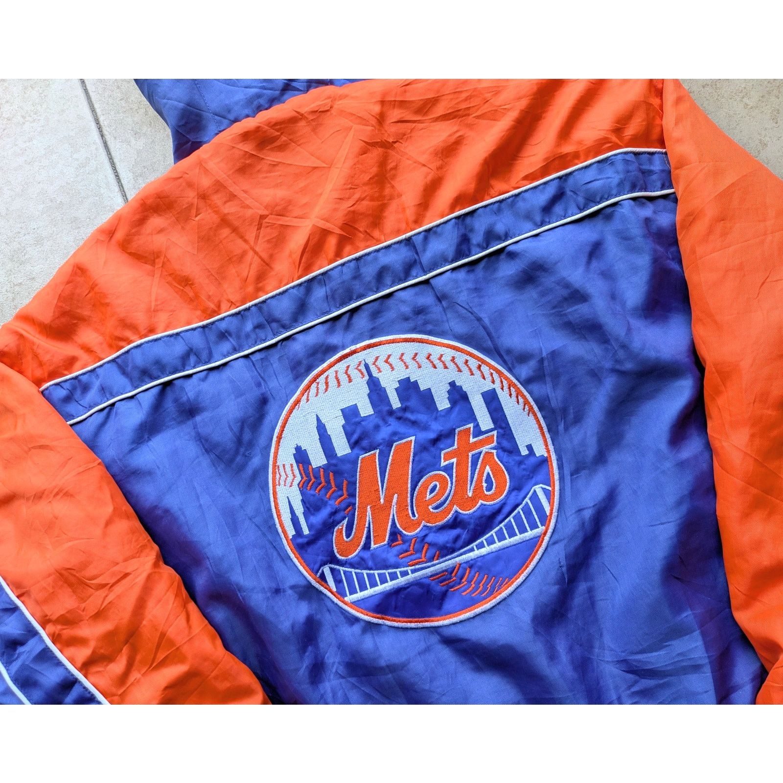 MLB × Starter New York Mets 90s G-III puffer blue orange baseball vintage Size US XXL / EU 58 / 5 - 1 Thumbnail