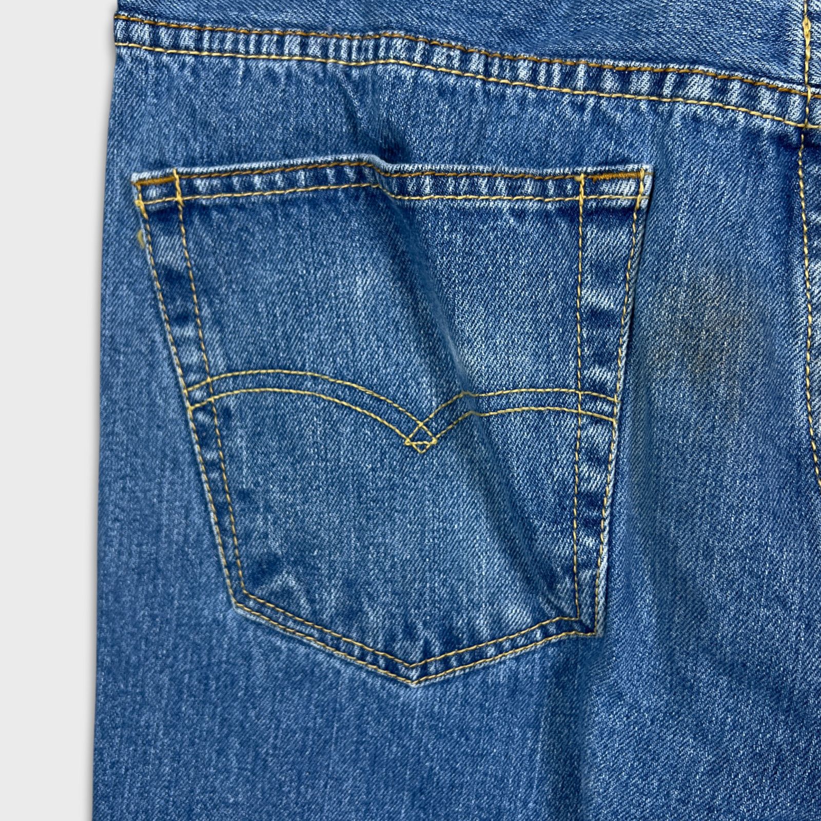 Levi's × Vintage Levi's 505 Jeans 36x29 Original Straight Leg Denim Pants Size US 36 / EU 52 - 8 Thumbnail