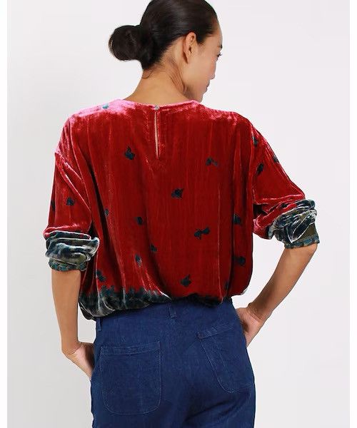 45rpm 45rpm suede blouse Size M / US 6-8 / IT 42-44 - 2 Thumbnail