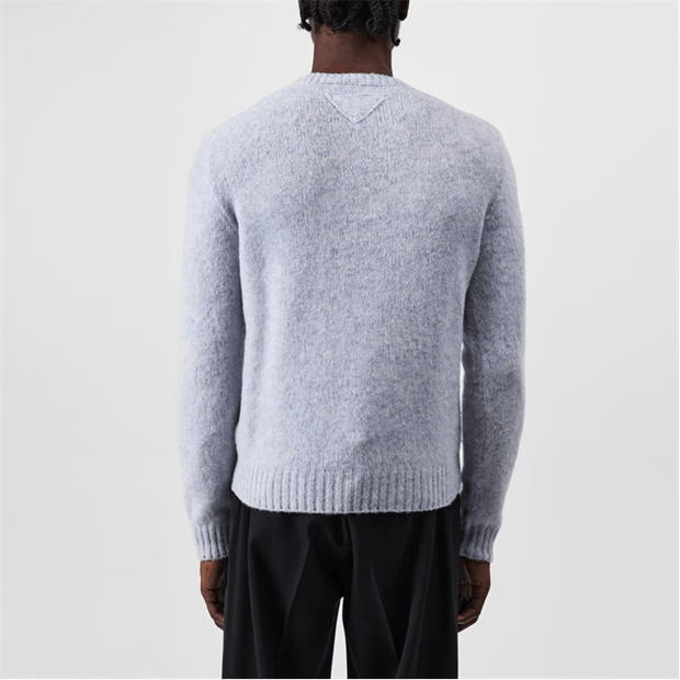 Prada Heavy Knit Jumper Size US L / EU 52-54 / 3 - 3 Thumbnail