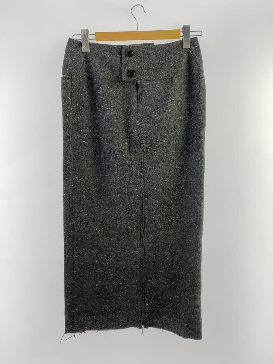 Yohji Yamamoto YOHJIYAMAMOTO+NOIR wool long skirt Size US 29 - 2 Thumbnail