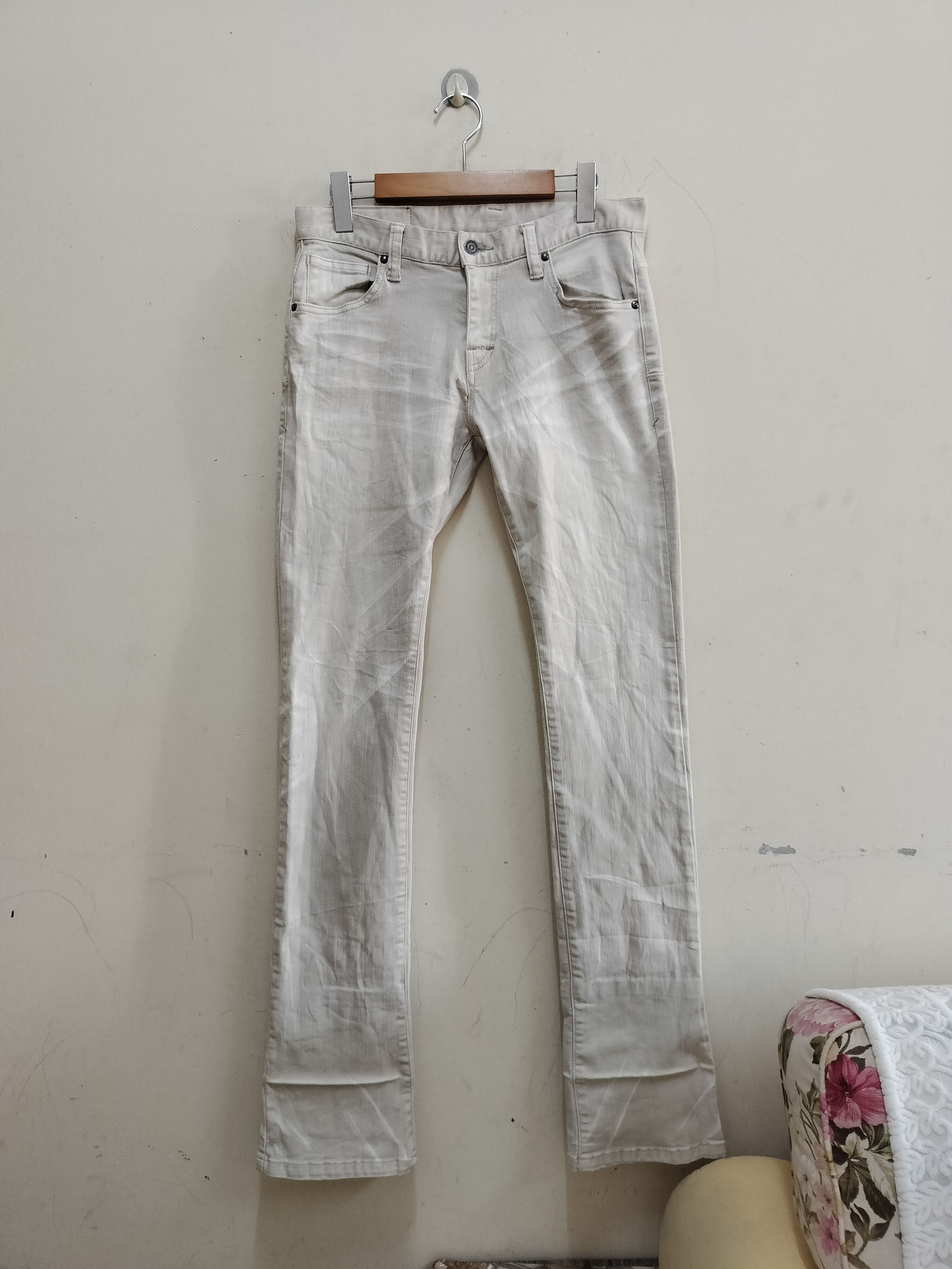Tornado Mart Tornado Mart Slim Fit Flare Stretchble Jeans Size US 32 / EU 48 - 1 Thumbnail