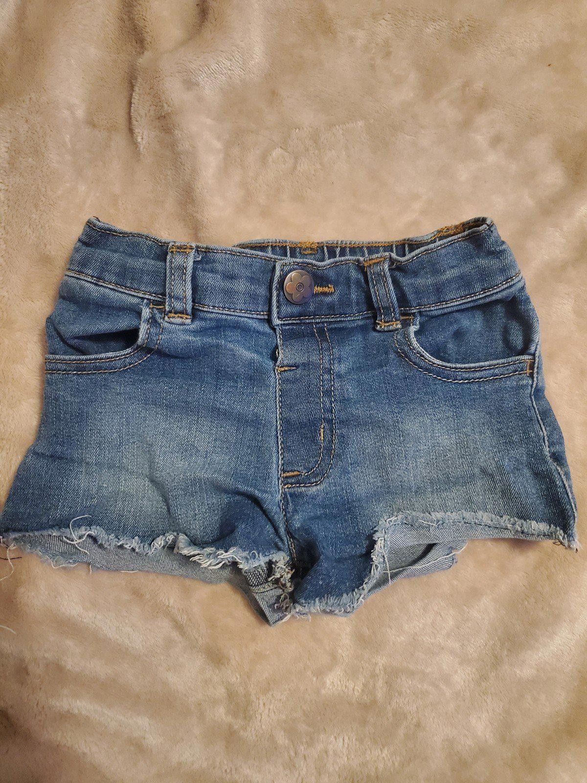 Designer Garanimals 3T girls denim shorts Size 24" / US 00 / IT 34 - 1 Thumbnail