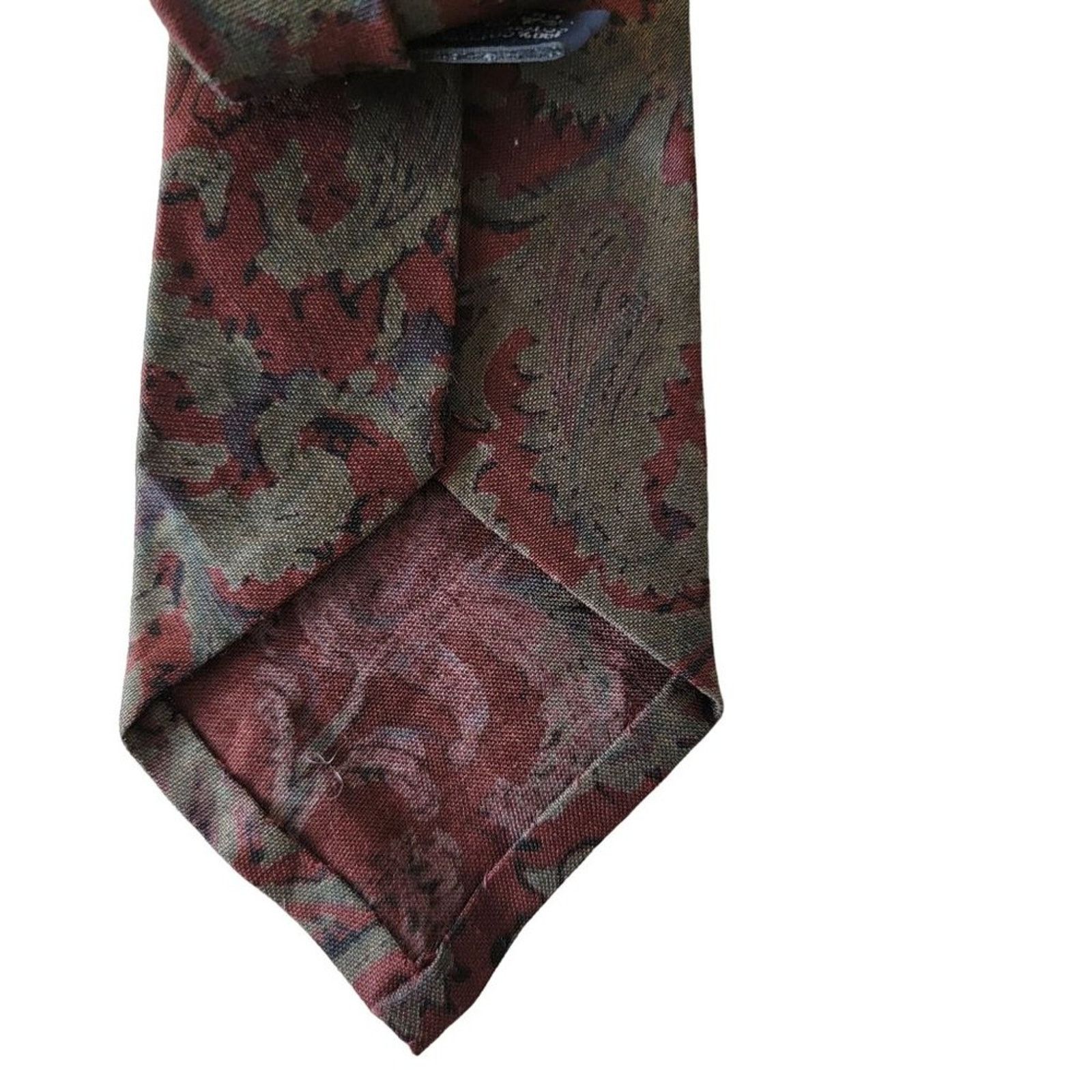 Polo Ralph Lauren Vintage Polo Ralph Lauren Mens Cotton Jacquard Neck Tie Size ONE SIZE - 11 Thumbnail