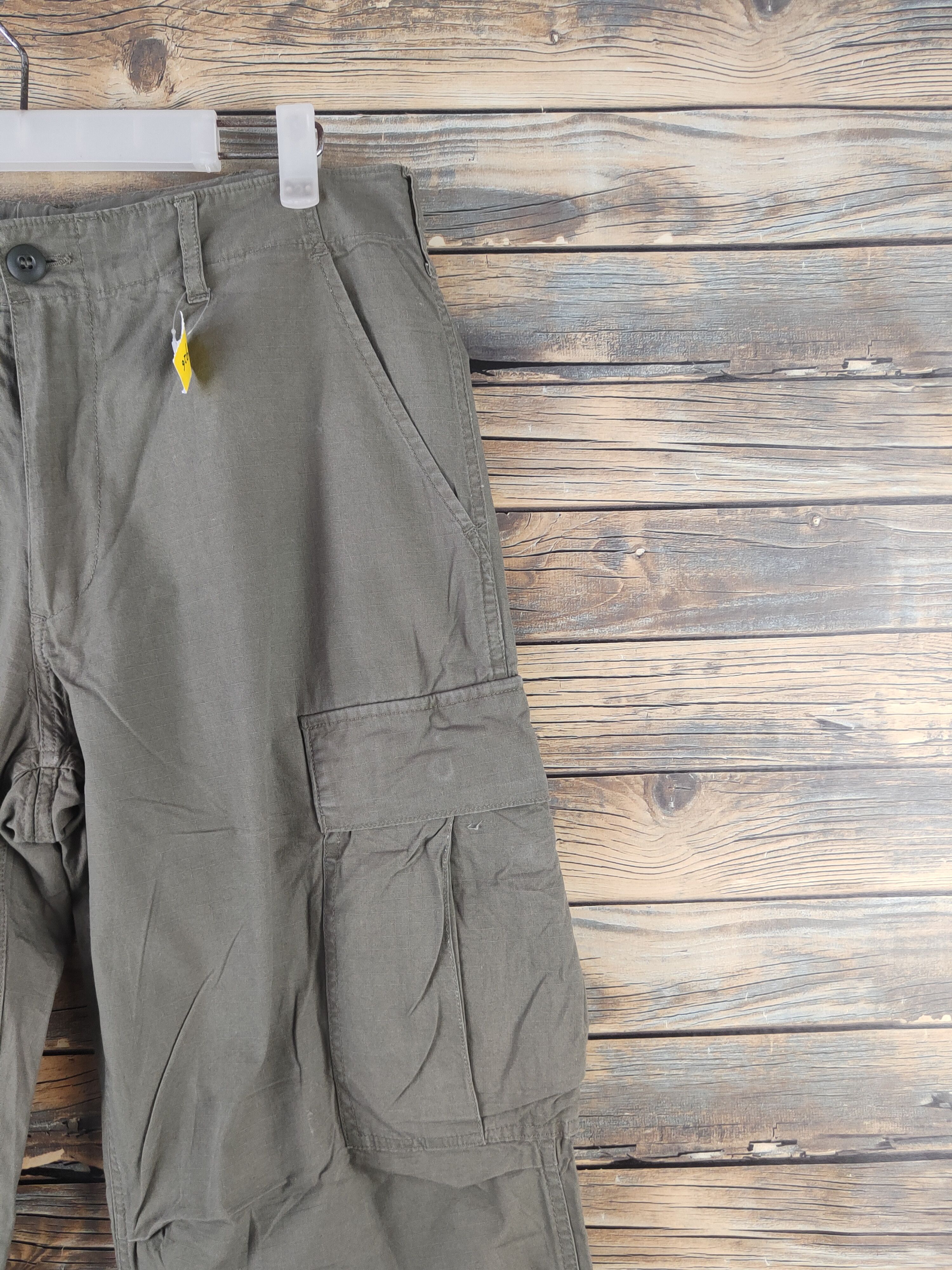 Japanese Brand DL Japanese Brand Army Green Multipocket Cargo Pants #1926 Size US 29 - 5 Thumbnail
