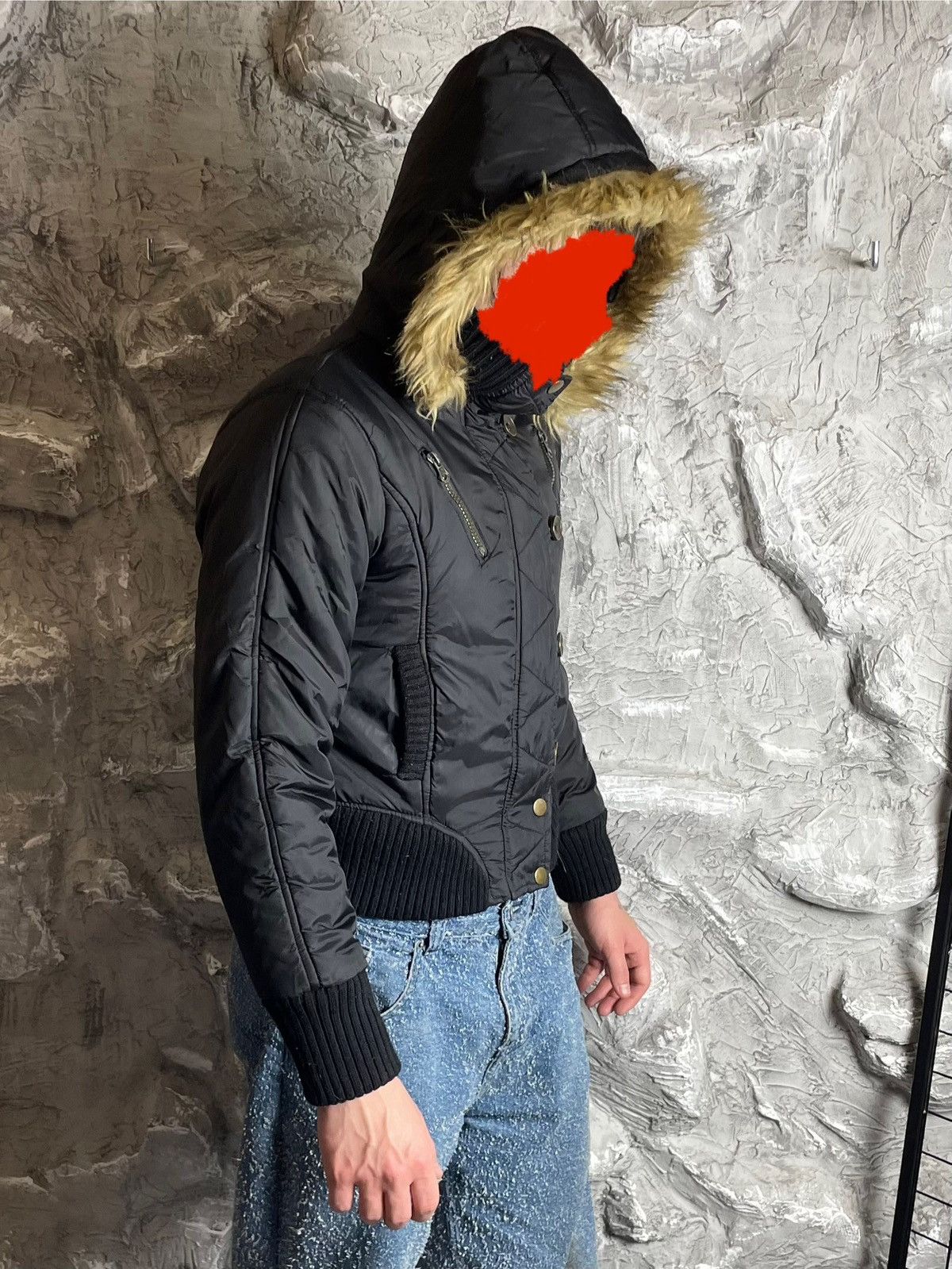 If Six Was Nine Y2K Vintage Fur Bomber LGB Japanese Archive Rick Owens Style Size US S / EU 44-46 / 1 - 11 Thumbnail