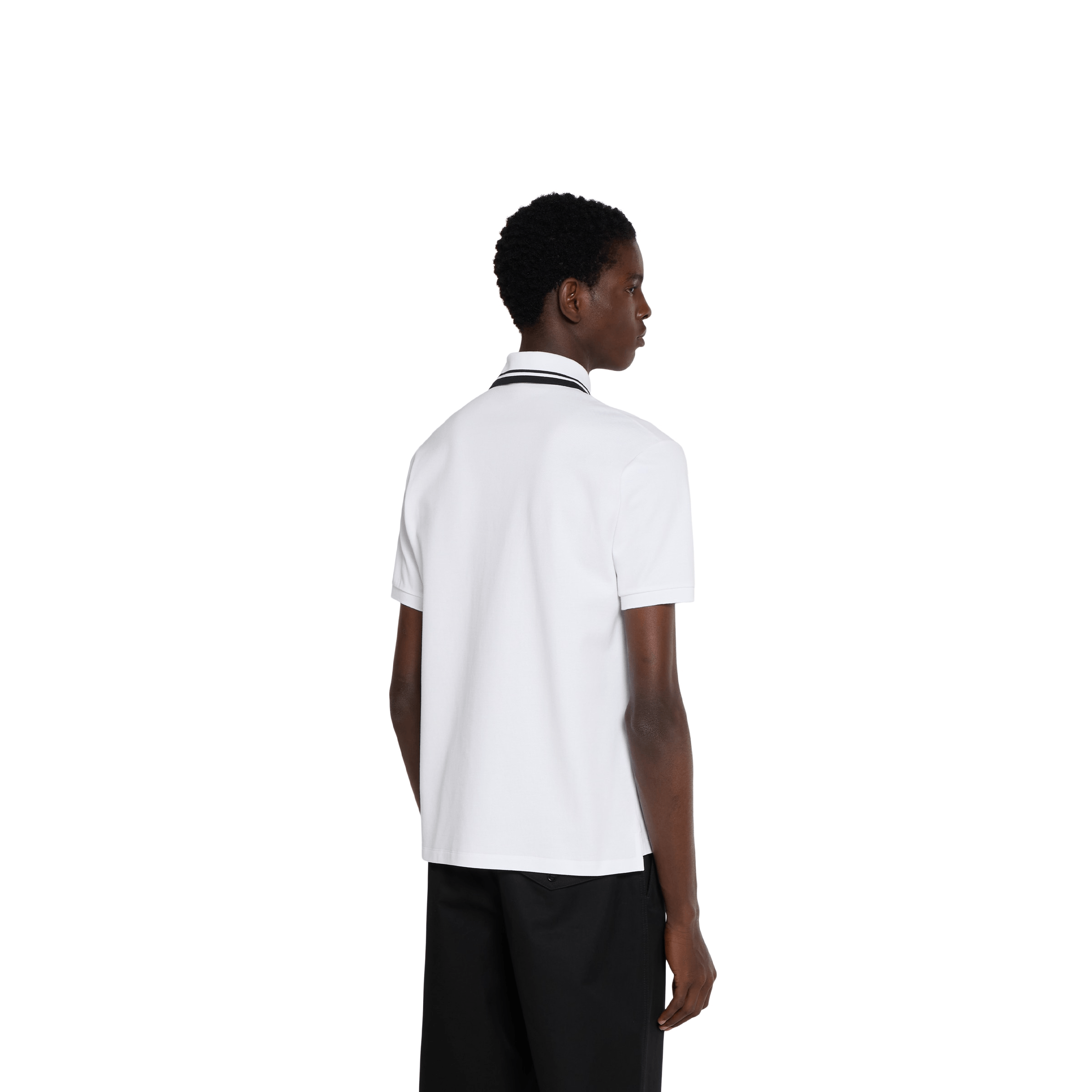 Designer Men’s White Polo – Classic Short Sleeve Polo Shirt Size US M / EU 48-50 / 2 - 3 Thumbnail