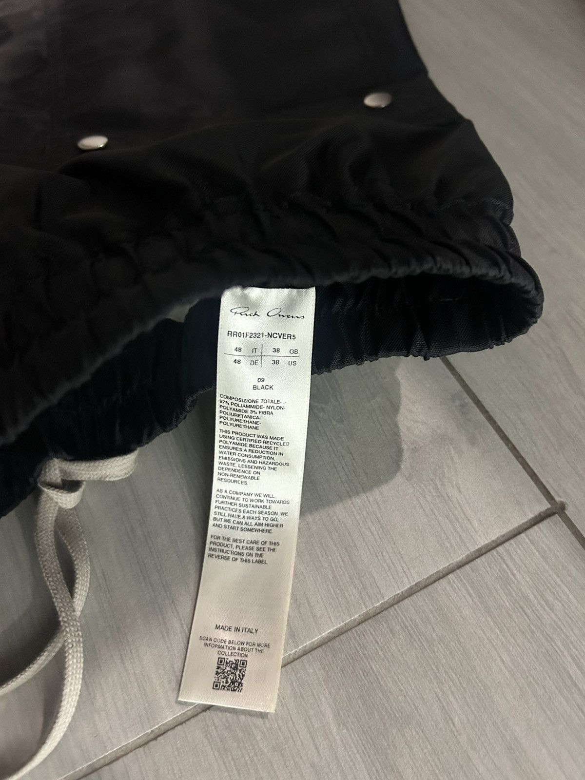 Rick Owens rick owens cargo bella strap Size US 30 / EU 46 - 3 Thumbnail