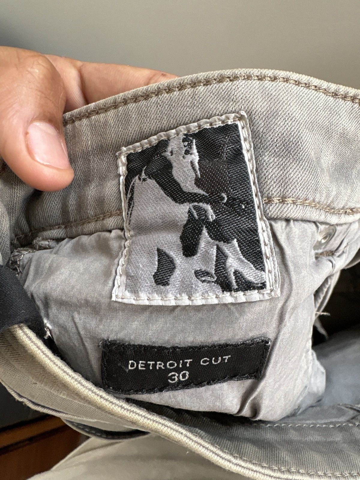 Rick Owens RICK OWENS DETROIT CUT JEANS Size US 30 / EU 46 - 3 Thumbnail