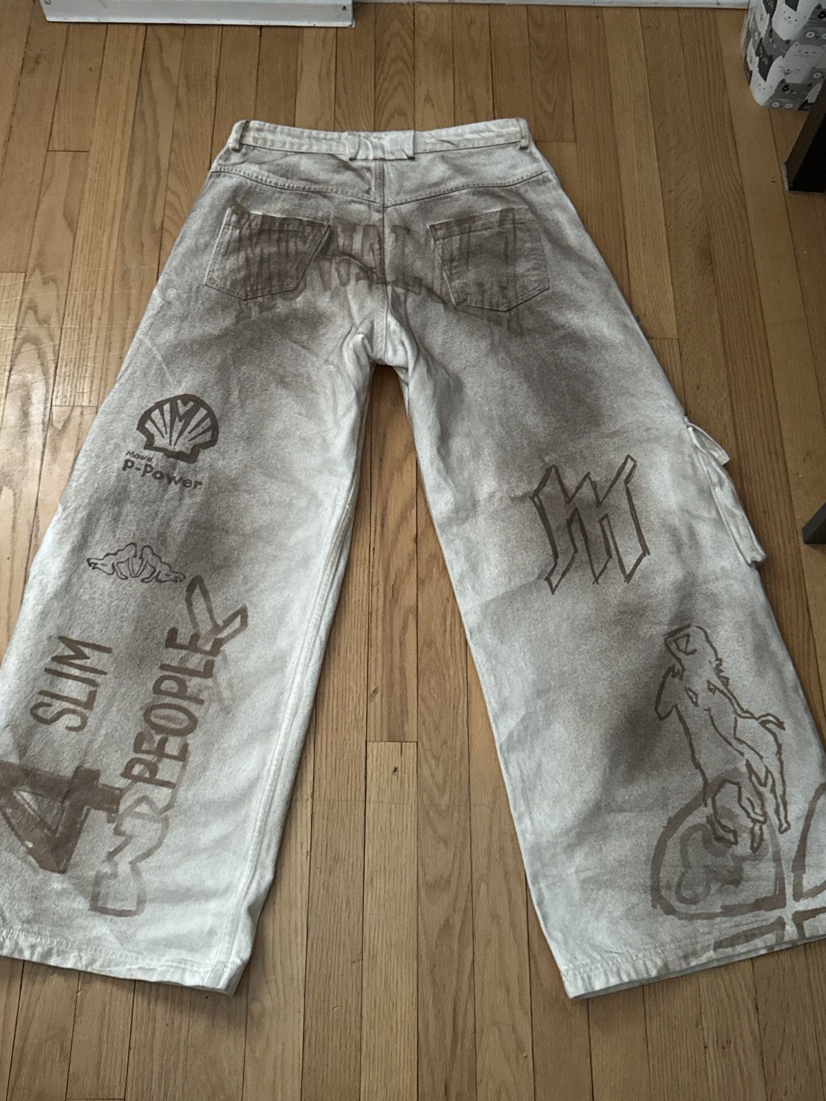 Mowalola x Cactus Jack jeans