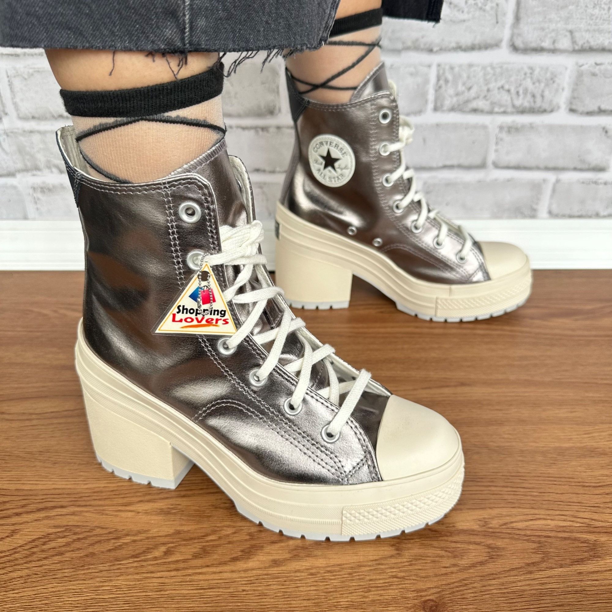 Converse ⭐Converse Chuck 70 De Luxe Heel 7.5 Women Shoes Sneakers Met Size US 7.5 / IT 37.5 - 1 Thumbnail