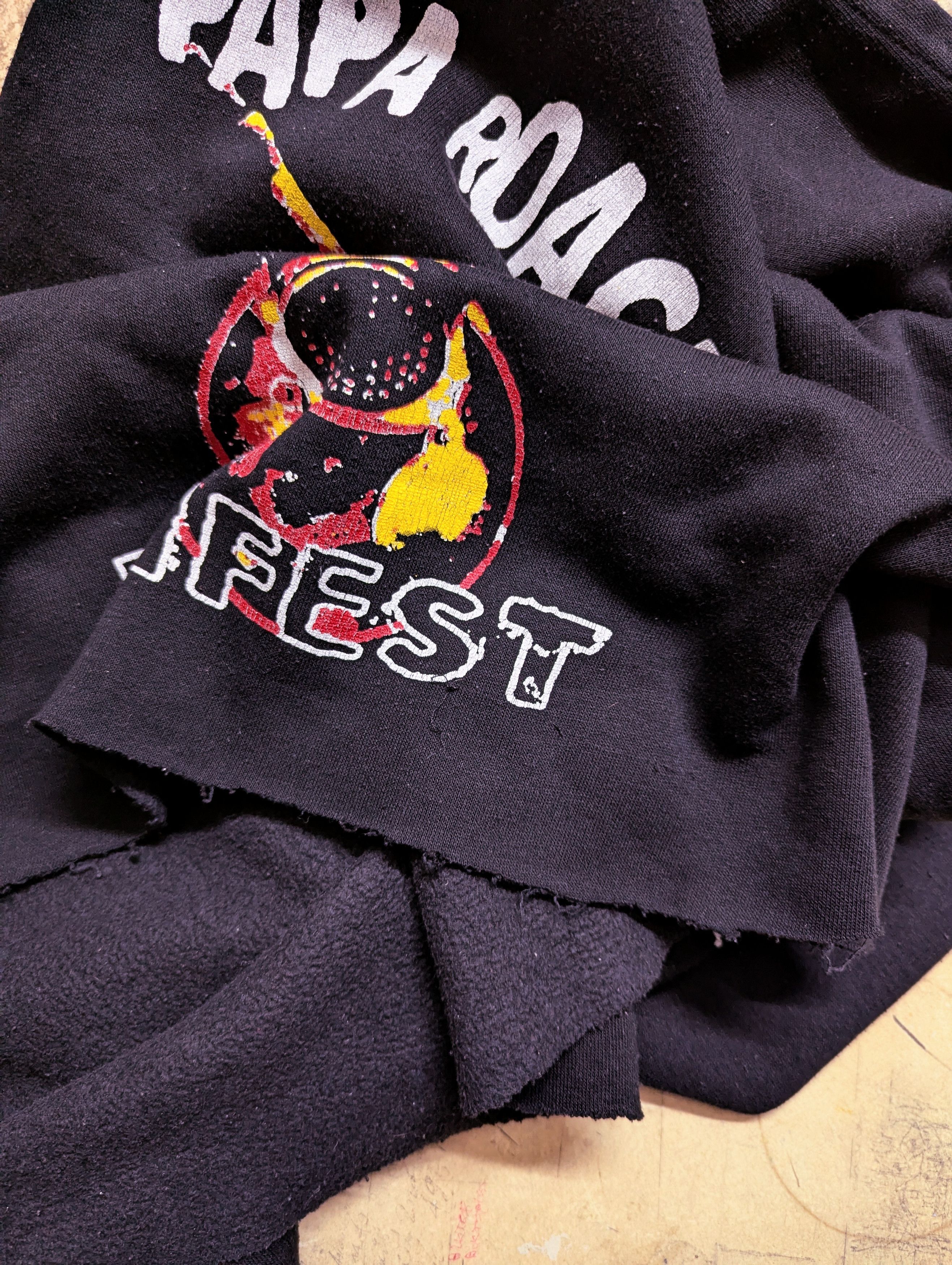 Band Tees 00s Papa Roach Infest Bootleg Cropped Promo Hoodie Size US M / EU 48-50 / 2 - 7 Thumbnail