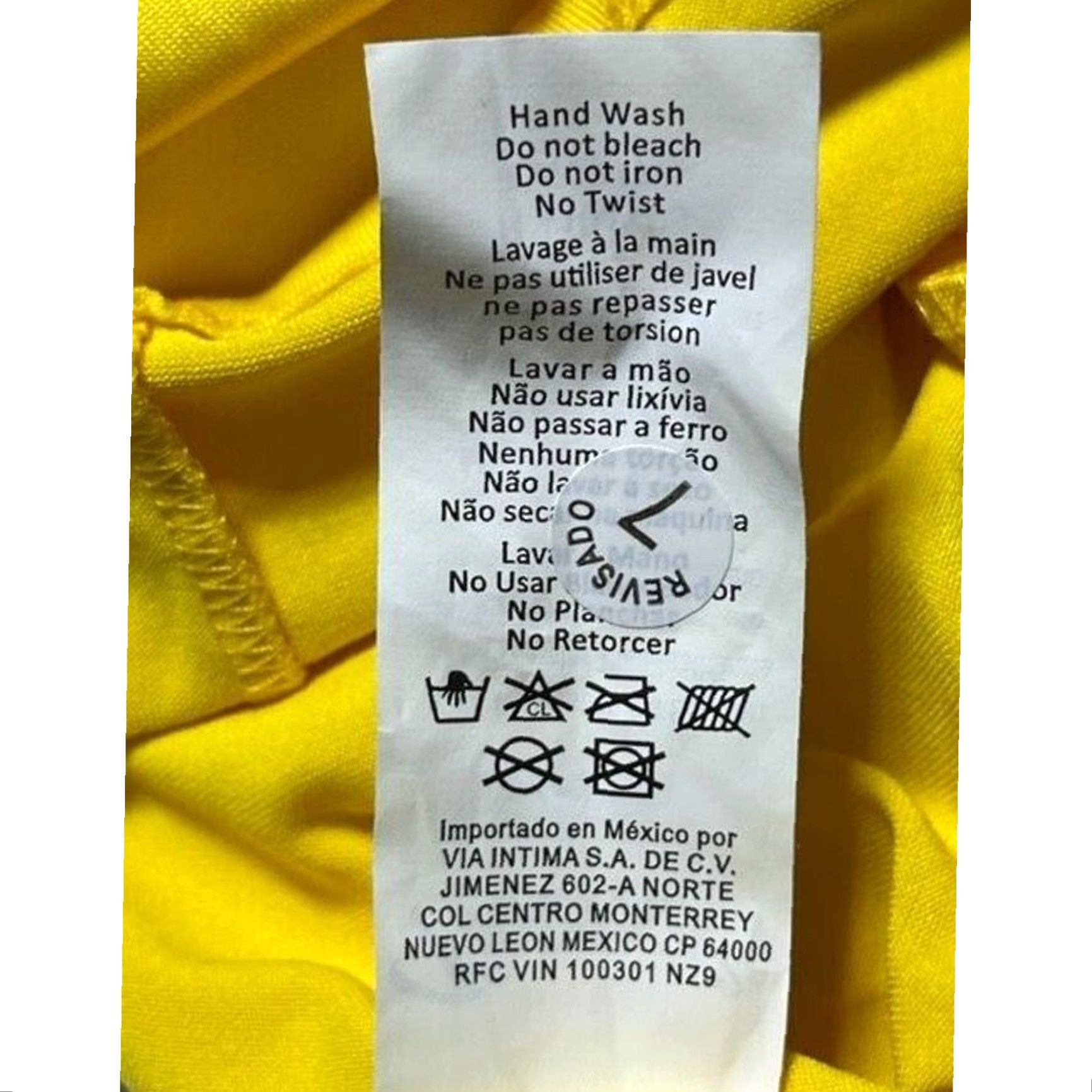 Vintage Mapale Dress Women XL Yellow Mini Halter Bodycon Clubwear Y2K Rave Festival Sexy Resort Bold Size XL / US 12-14 / IT 48-50 - 6 Thumbnail