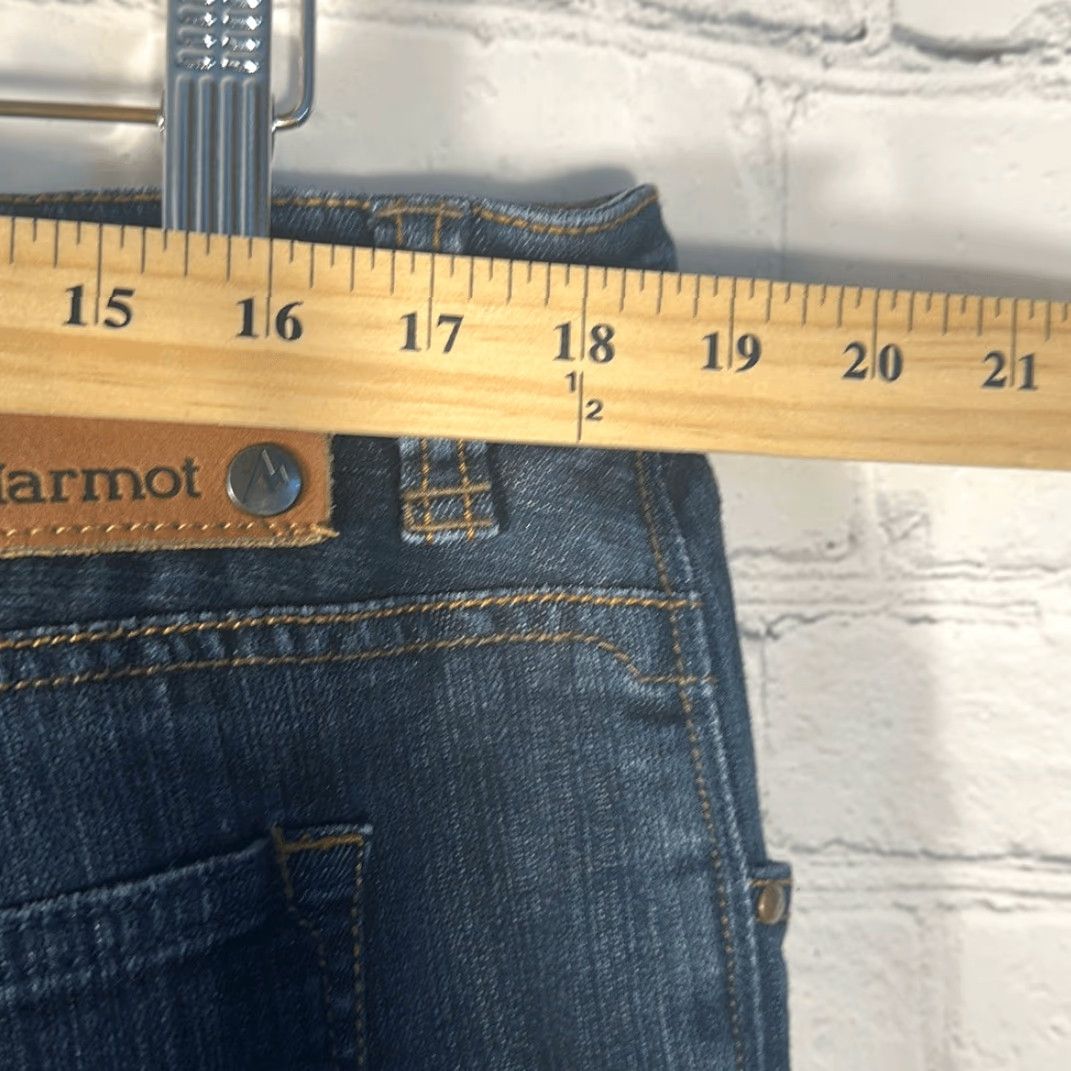 Marmot VINTAGE Marmot Jeans Men’s 40 Straight Stretch Preppy Blue Denim Y63970 Size US 40 / EU 56 - 6 Thumbnail
